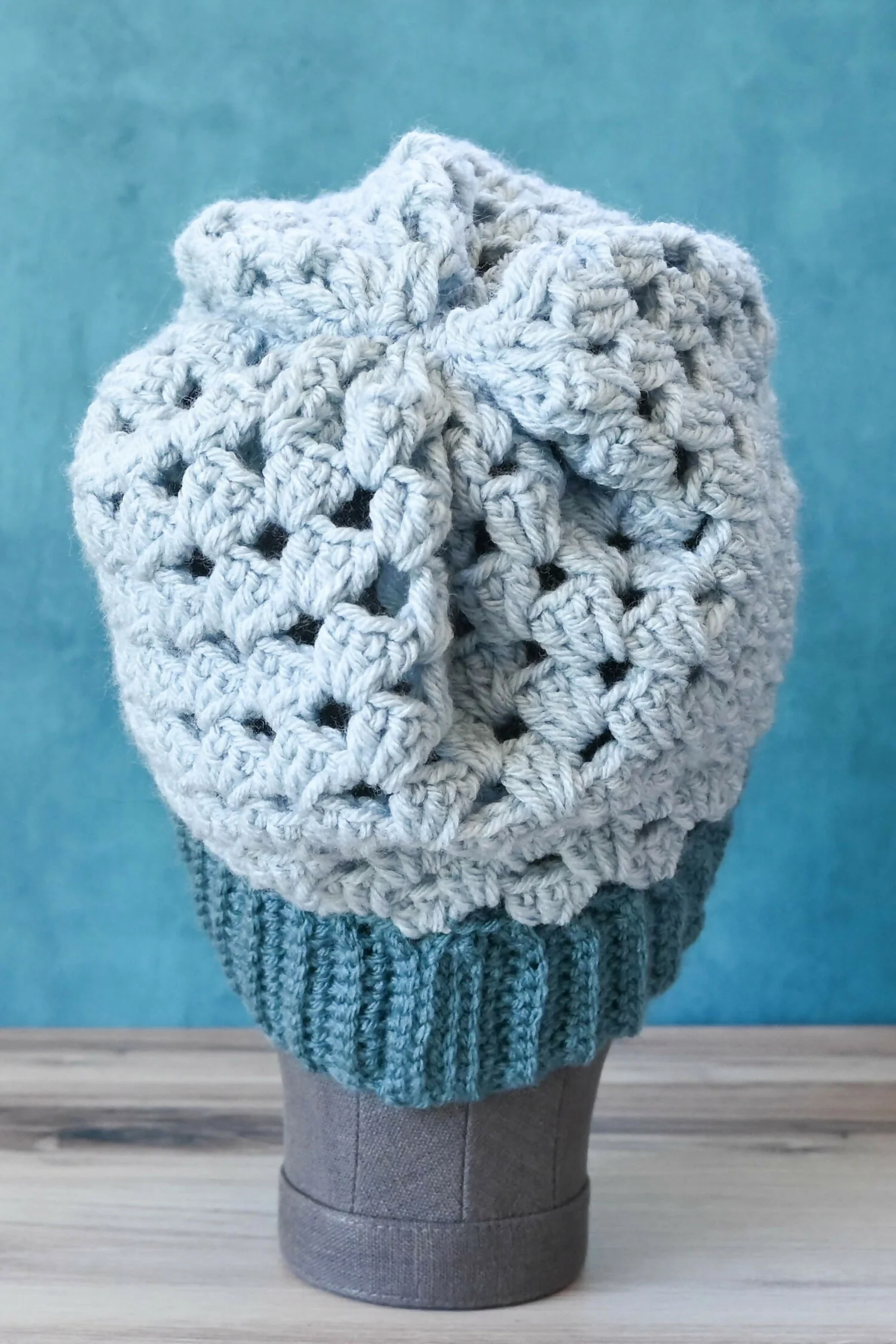 Julietta Bottom-Up Granny Stitch Slouch (Crochet) - Image 2