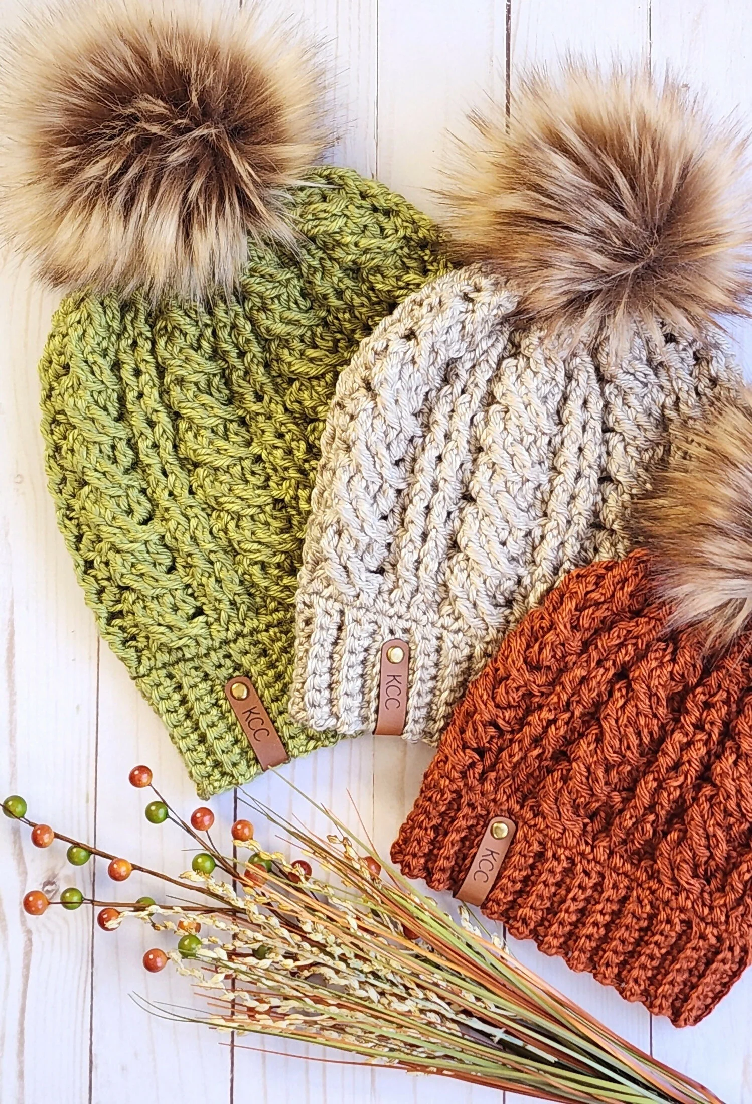 Karen Cable Beanie (Crochet) - Image 2