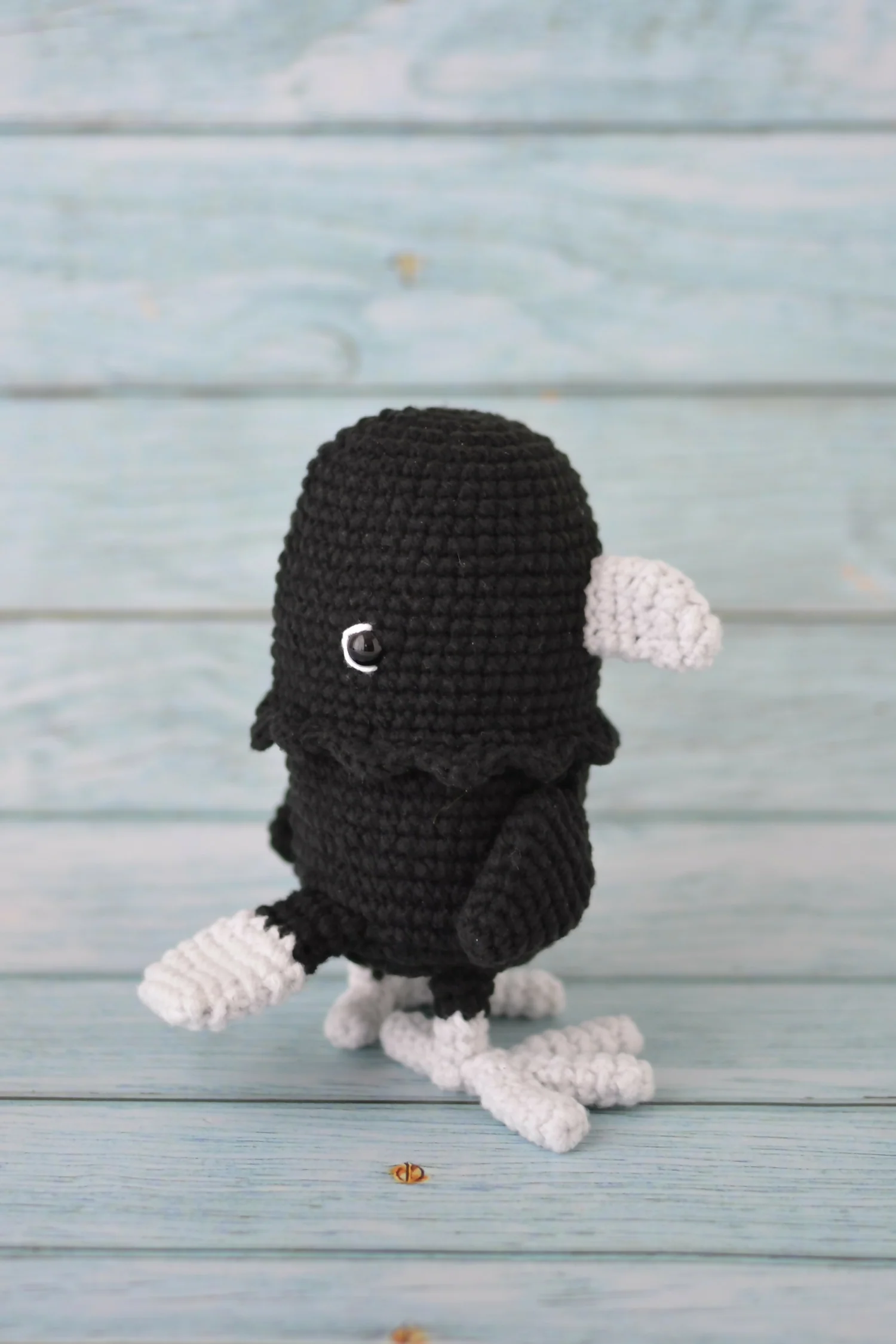 Kieran the Raven (Crochet) - Image 4