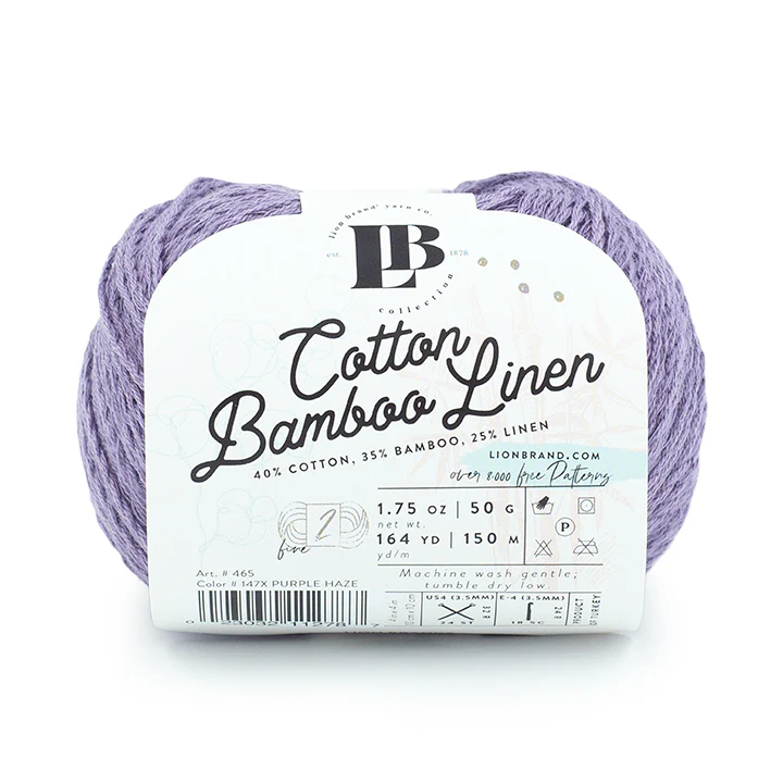 LB Collection® Cotton Bamboo Linen Yarn - Image 16