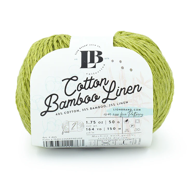 LB Collection® Cotton Bamboo Linen Yarn - Image 24