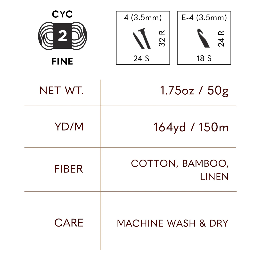 LB Collection® Cotton Bamboo Linen Yarn - Image 27
