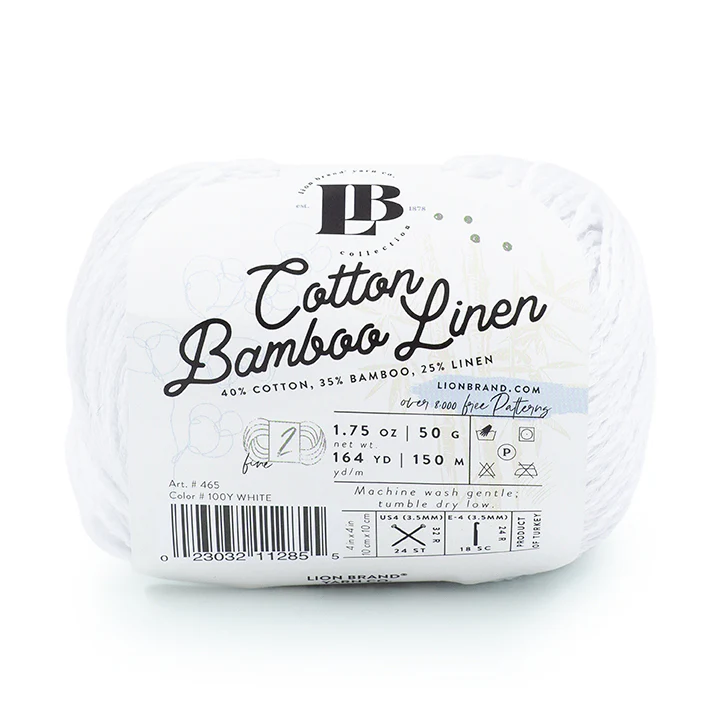 LB Collection® Cotton Bamboo Linen Yarn - Image 4