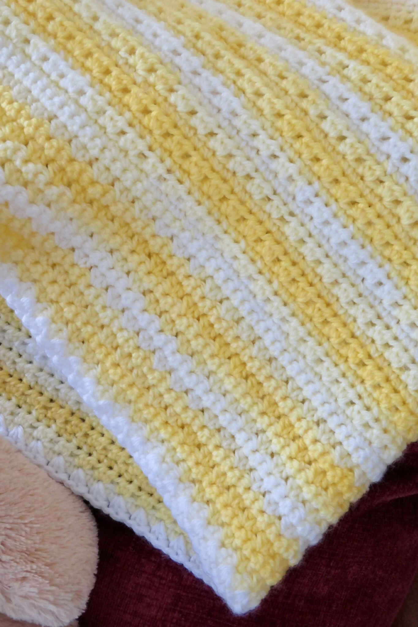 Lemonade Dreams Ice Cream Baby Blanket (Crochet) - Image 2