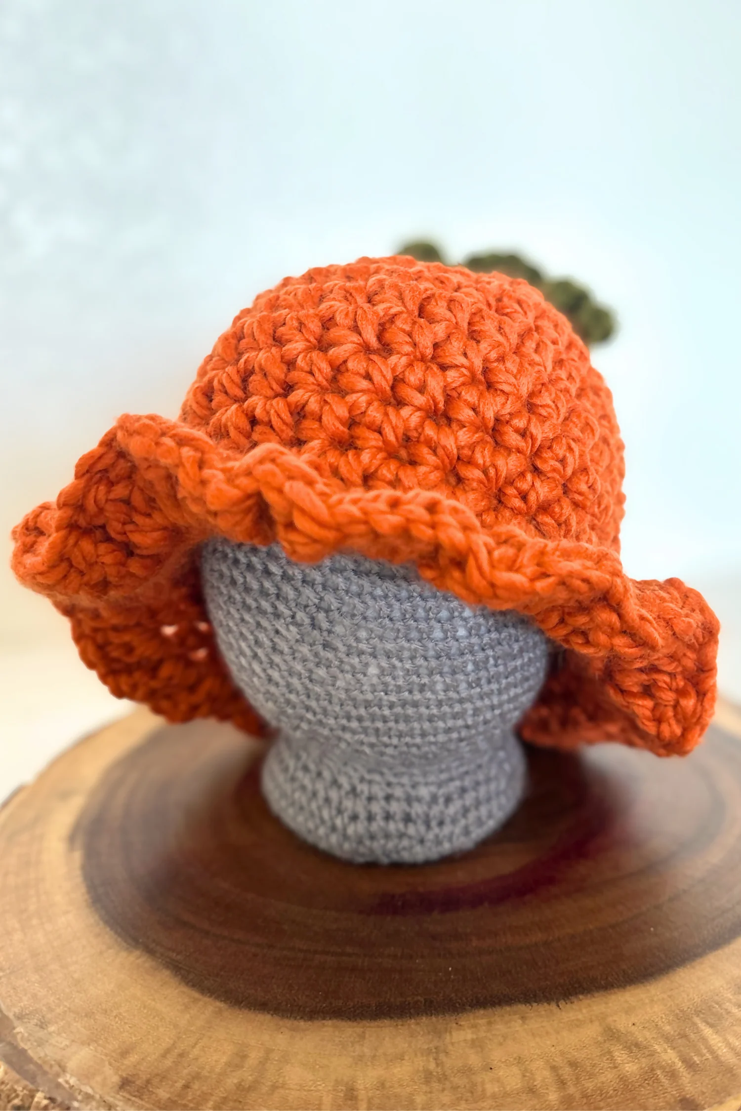 Lil Pumpkin Bucket Hat (Crochet)