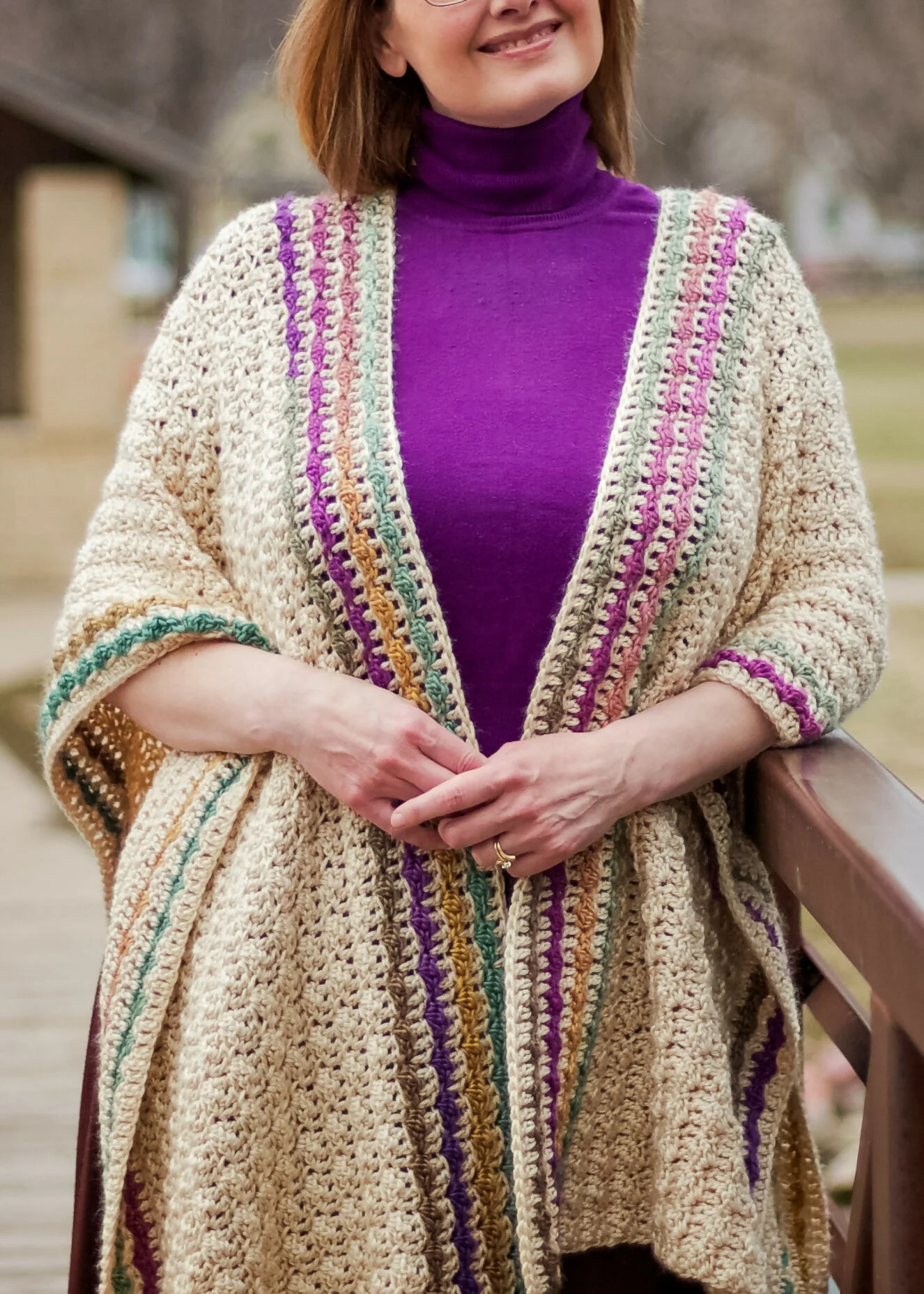 Many Wonders Ruana (Crochet) - Image 4
