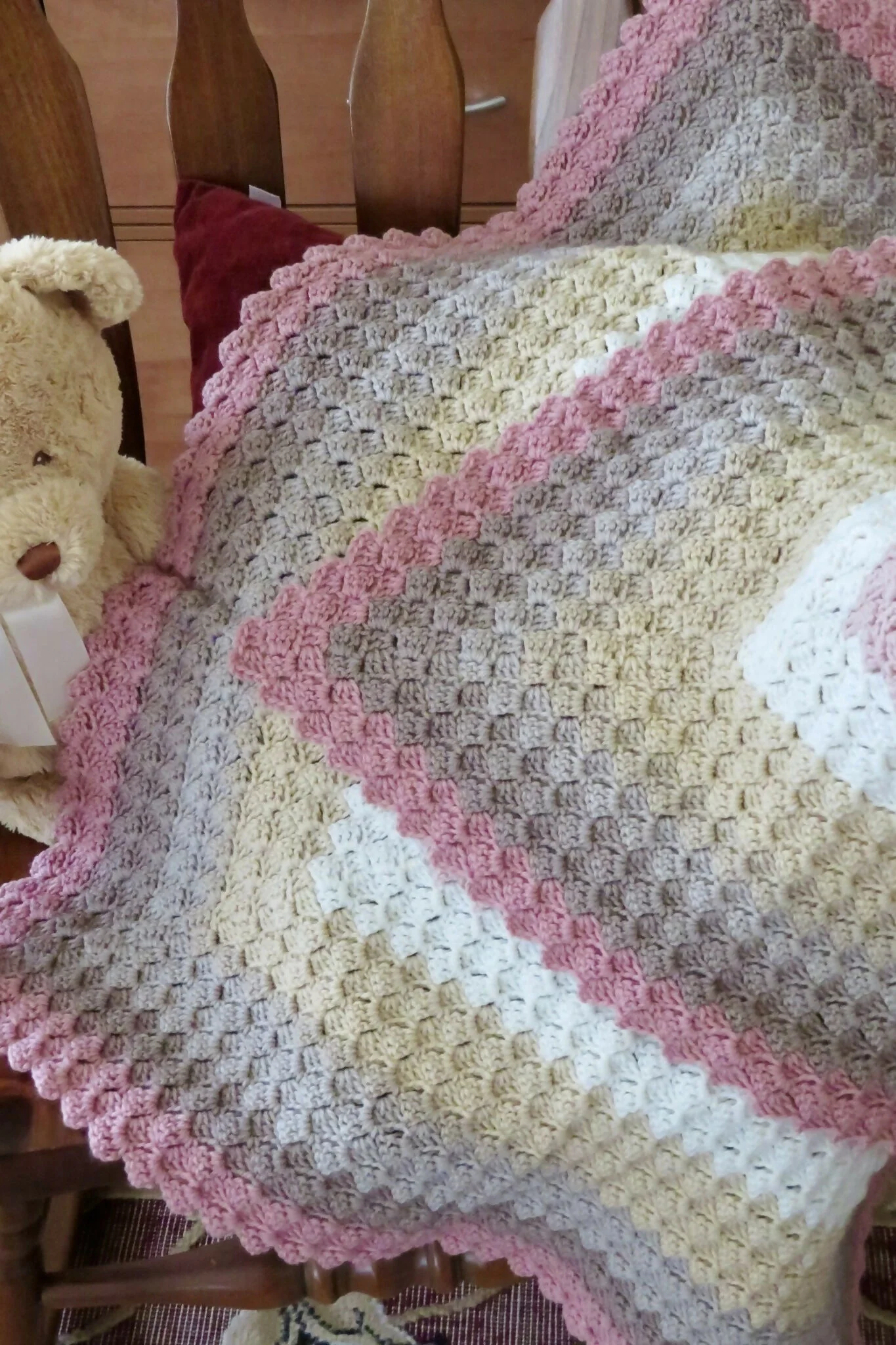 Nap Time Mandala Baby Blanket (Crochet) - Image 3
