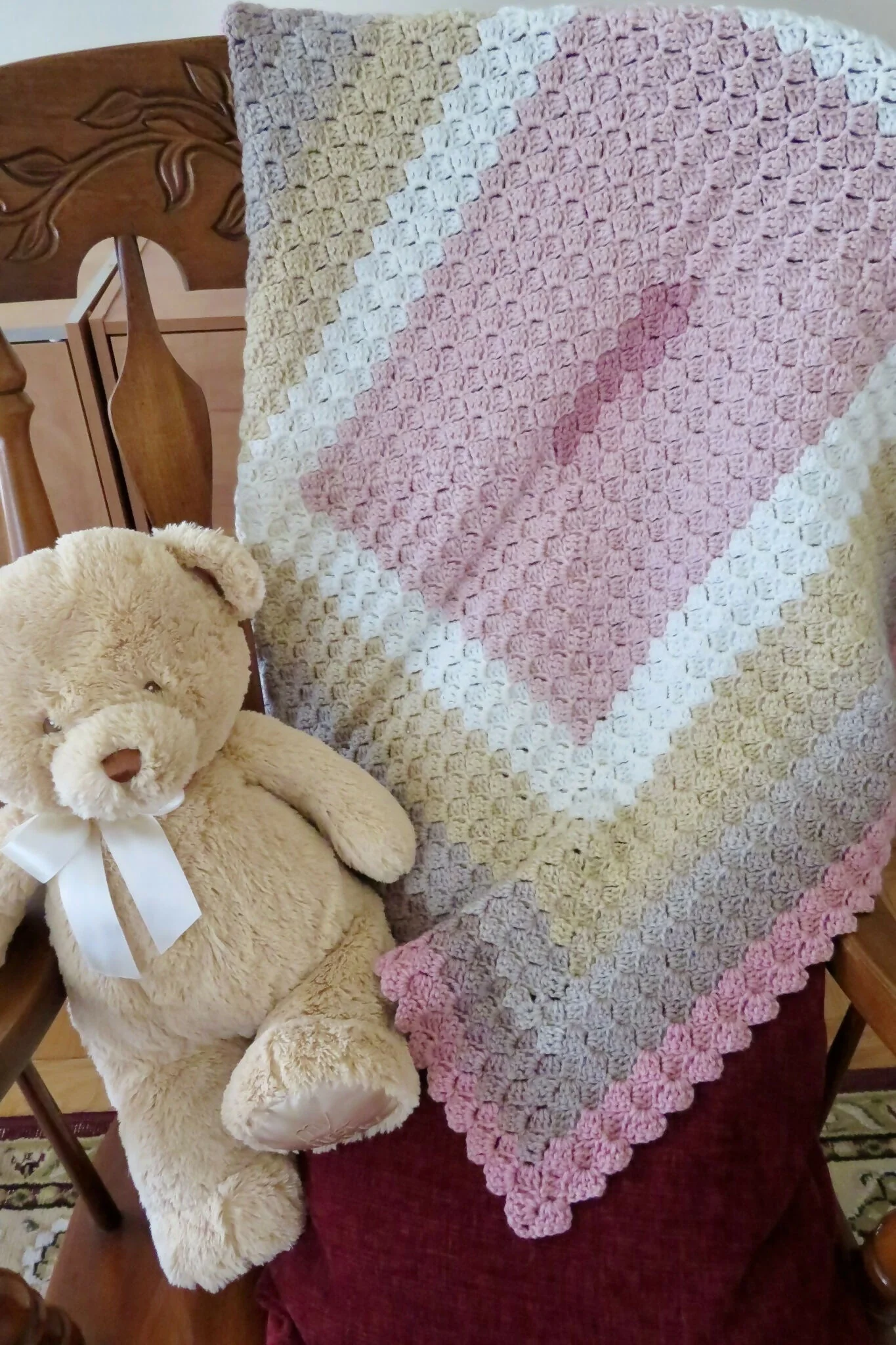 Nap Time Mandala Baby Blanket (Crochet) - Image 4