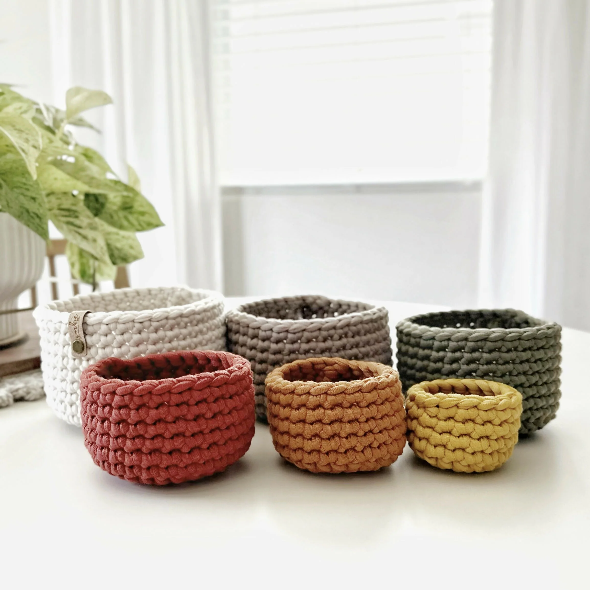 Nesting Bowls Set of 6 (Crochet) - Image 4