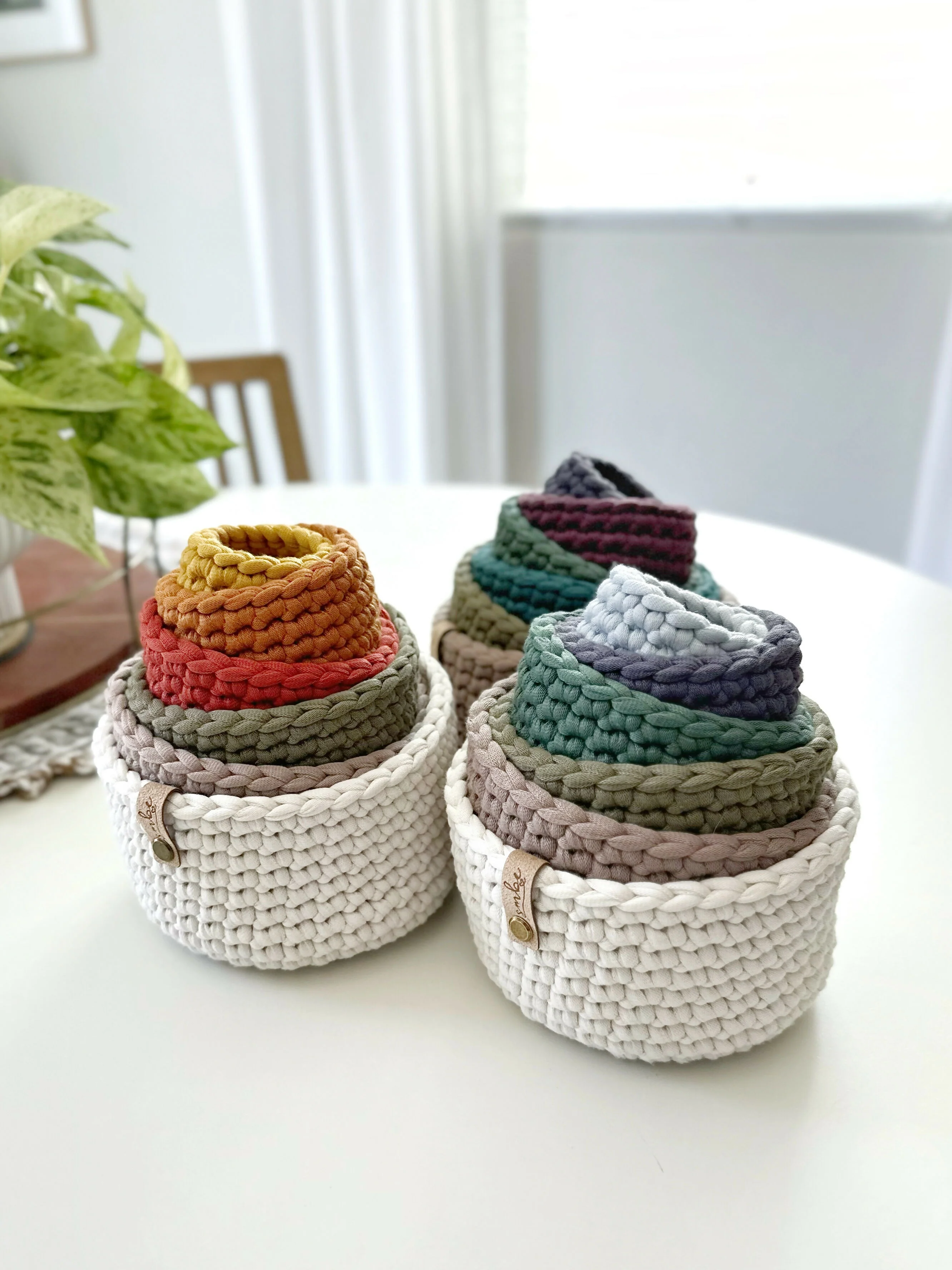 Nesting Bowls Set of 6 (Crochet) - Image 5