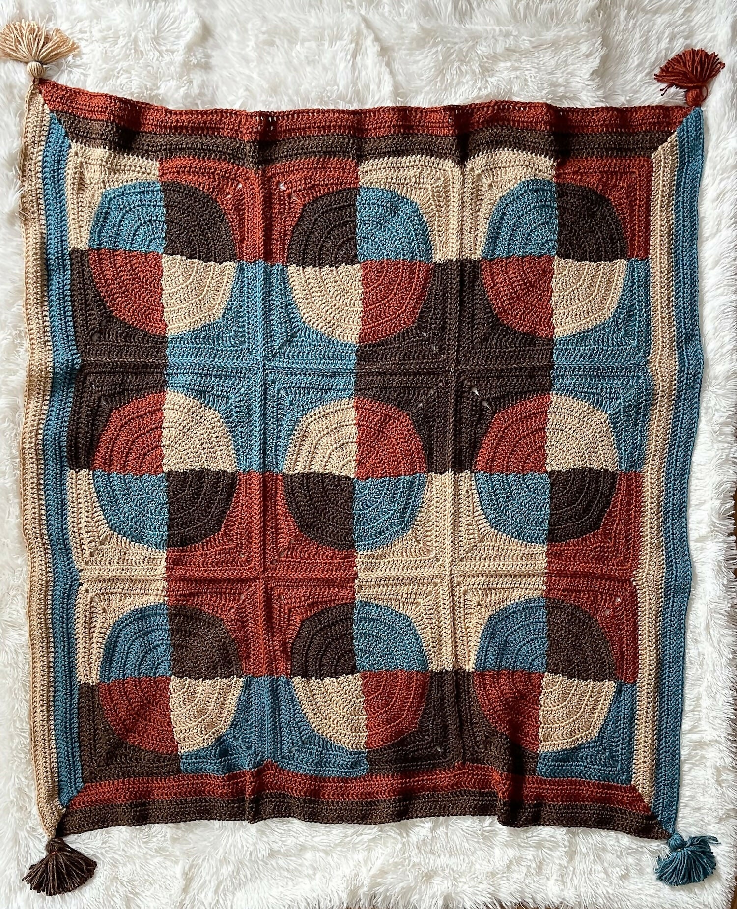 Patchwork Revelry Blanket (Crochet) - Image 3