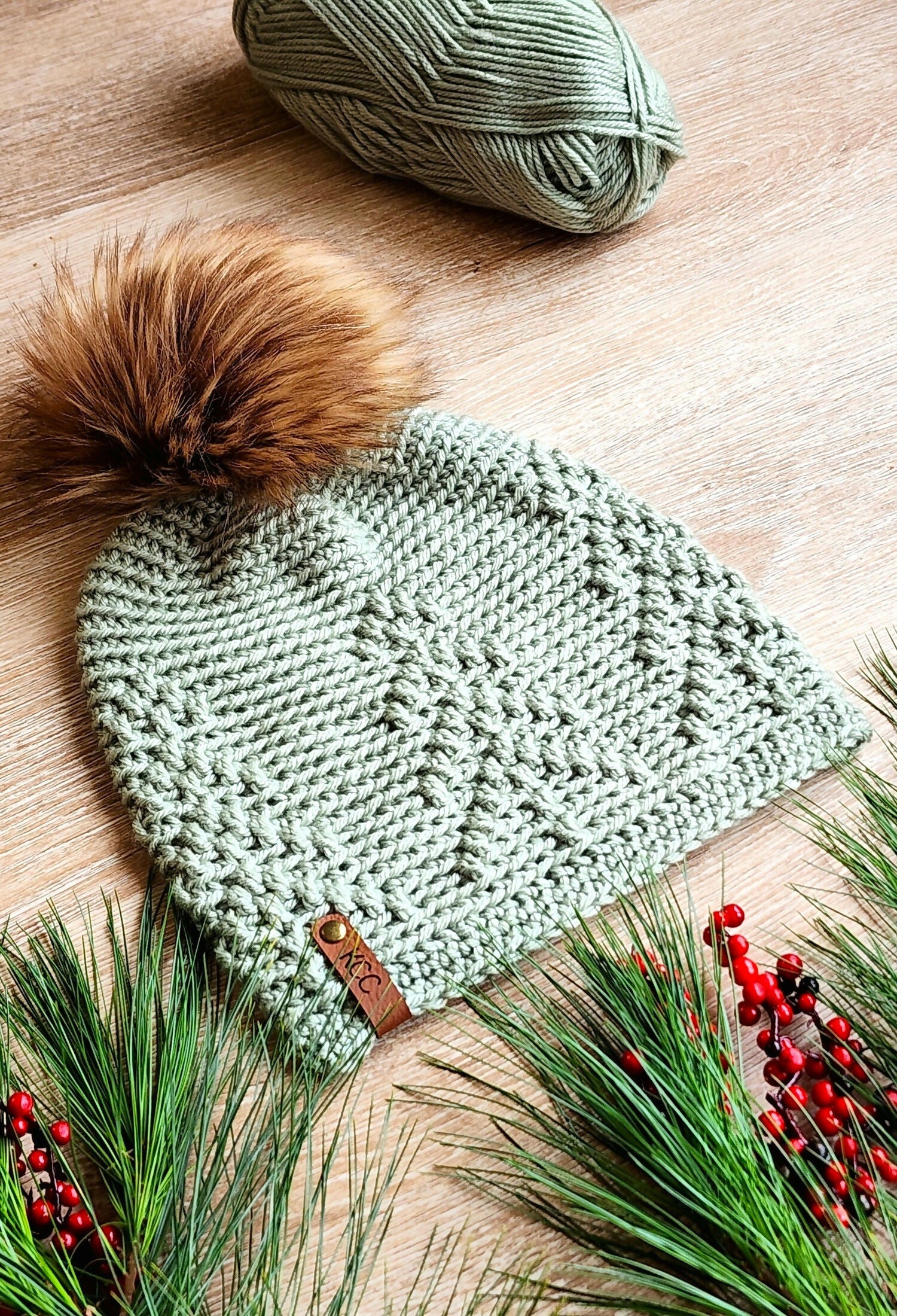 Pine Woods Beanie (Crochet) - Image 3