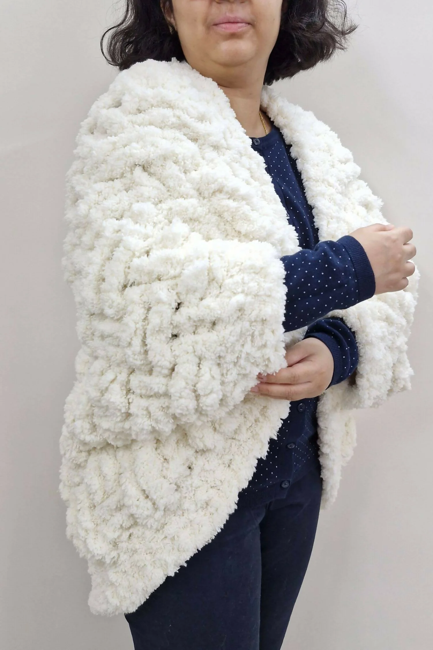 Polar Hug Shrug (Crochet)