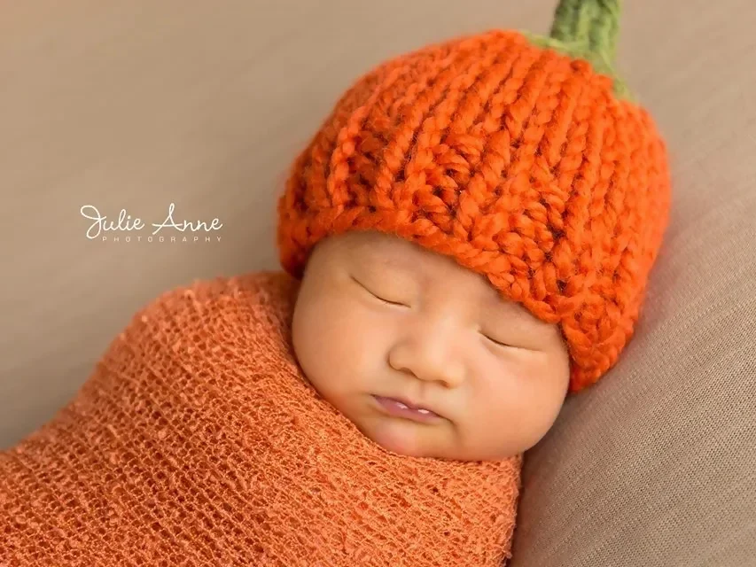 Pumpkin Hat (Knit) - Image 2