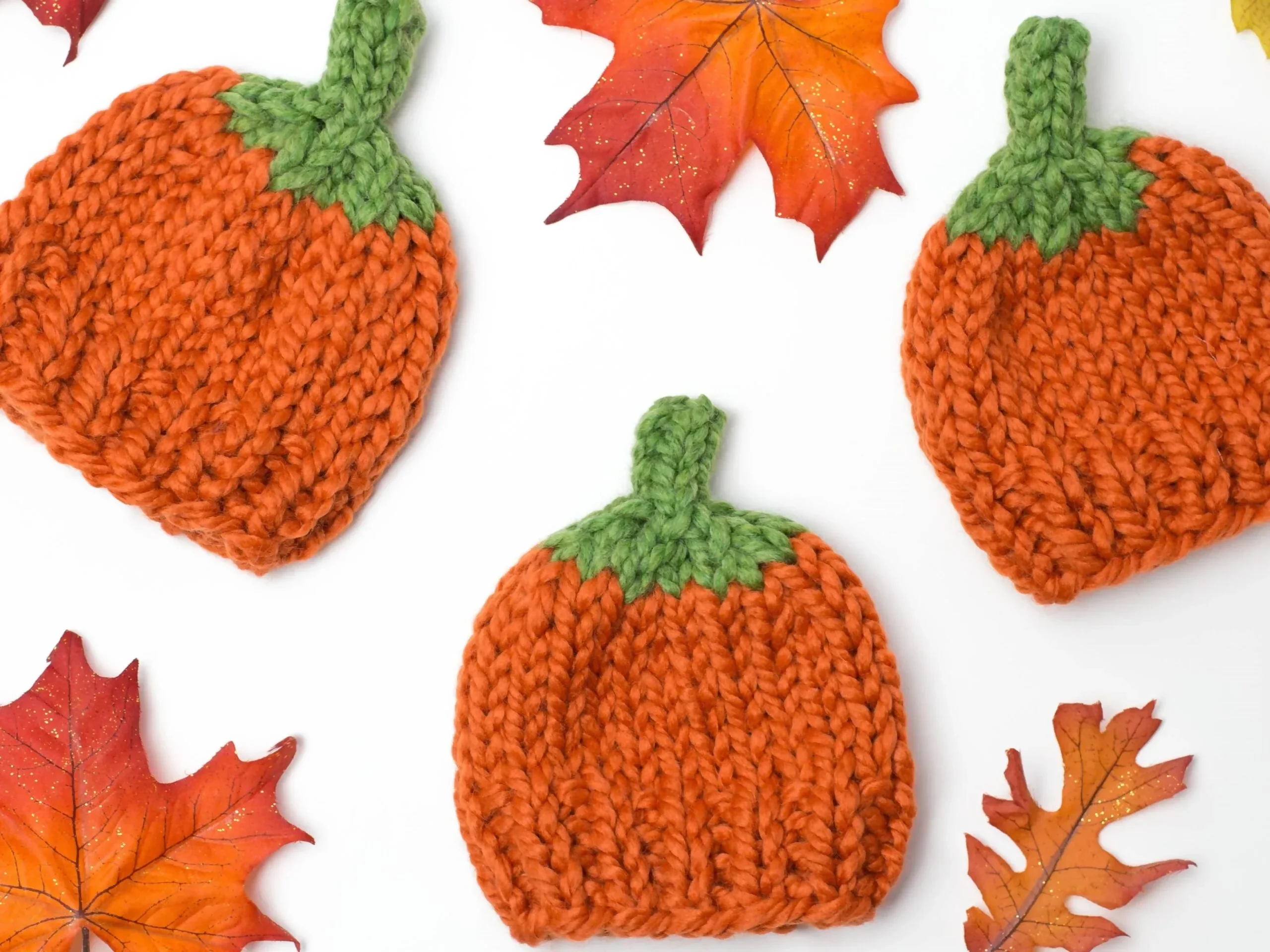 Pumpkin Hat (Knit) - Image 3