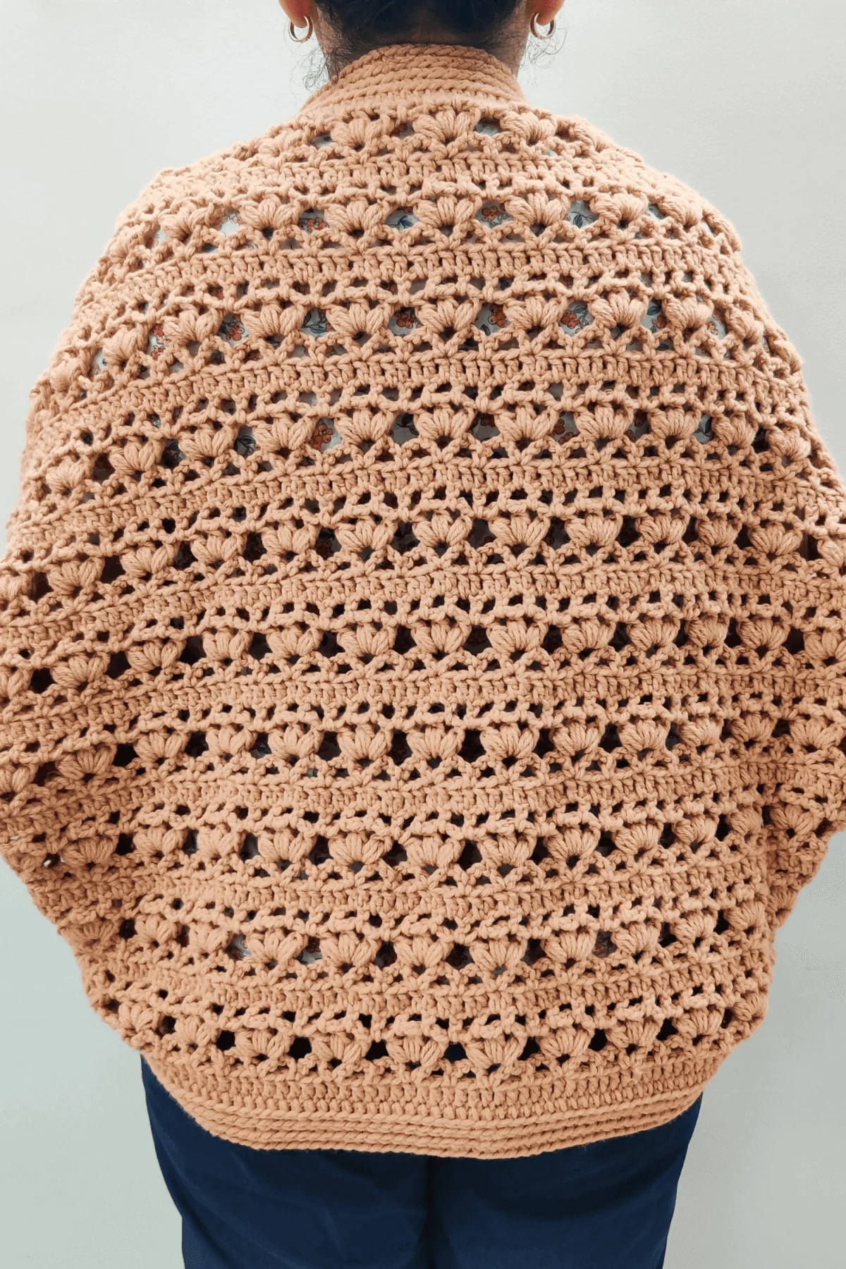 Pumpkin Pie Cocoon Shrug (Crochet) - Image 7