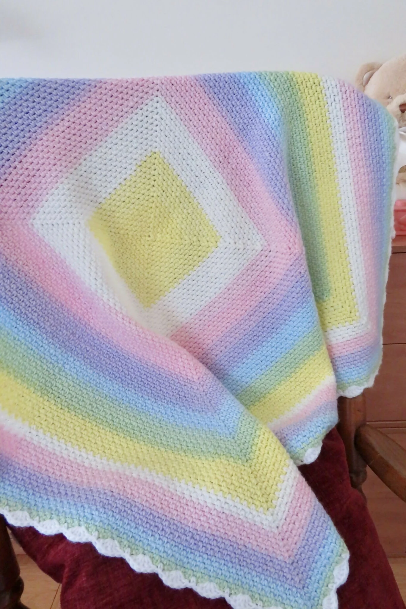 Radiant Pastels Baby Blankets: A Two-Pattern Bundle (Crochet) - Image 2