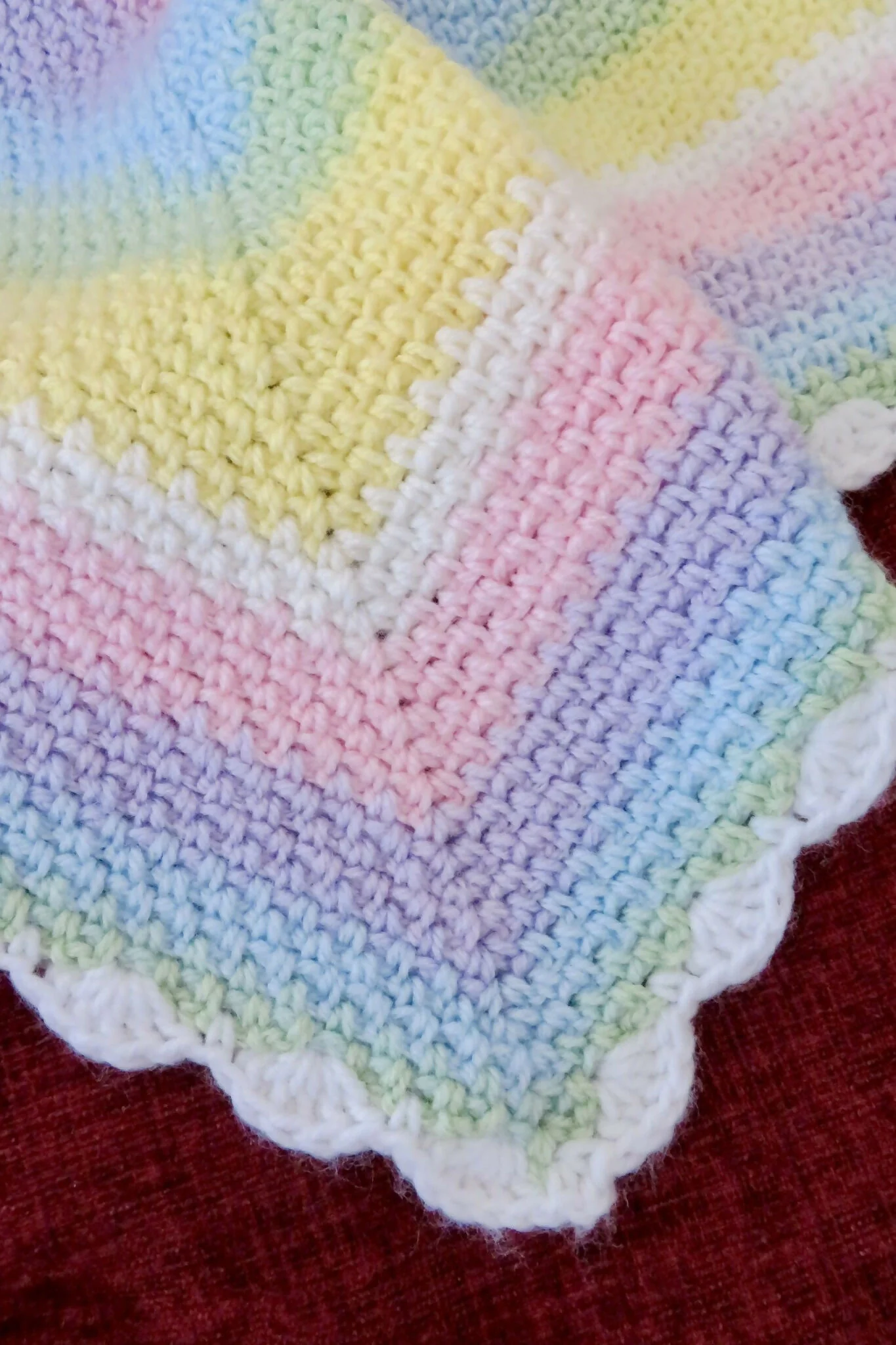 Radiant Pastels Baby Blankets: A Two-Pattern Bundle (Crochet) - Image 3