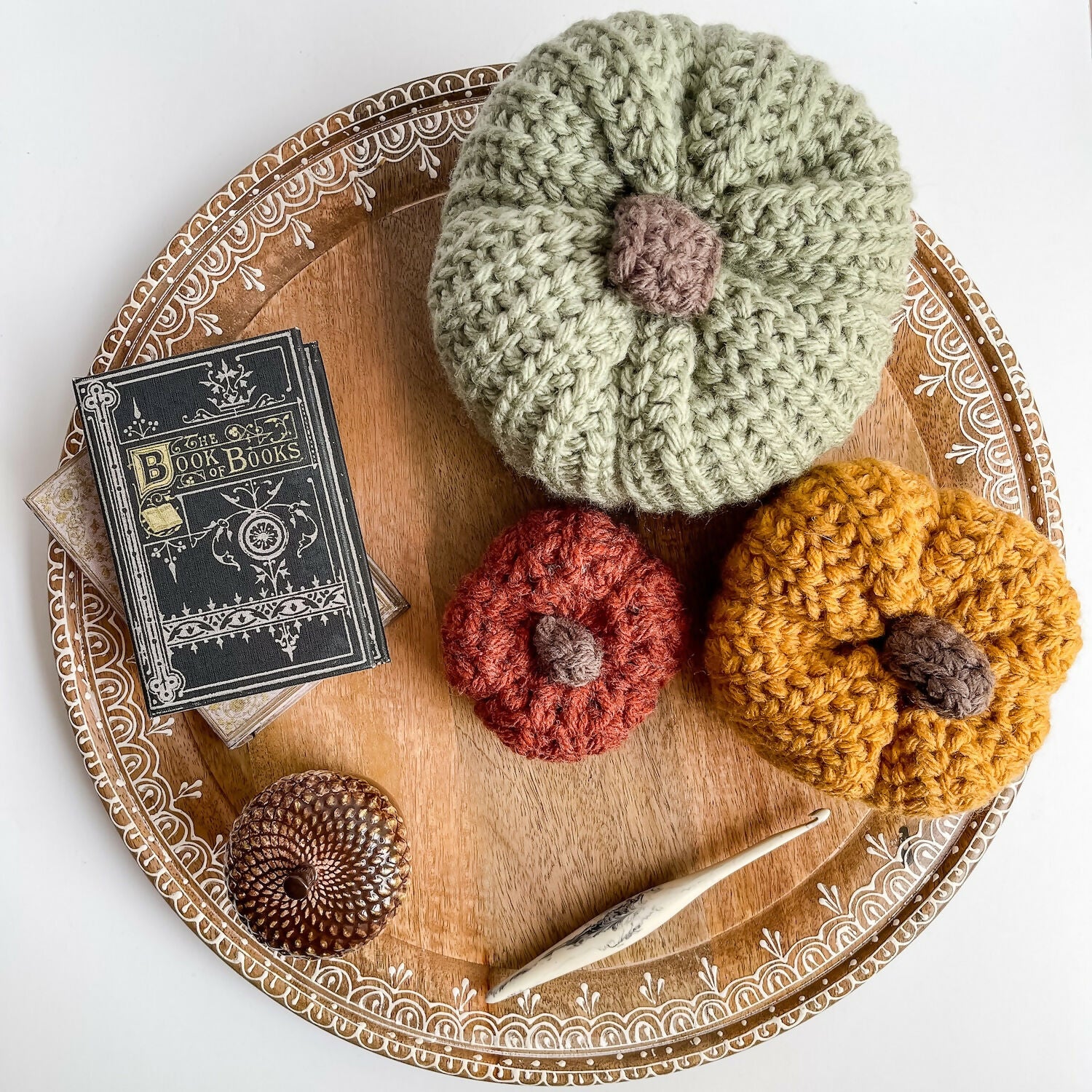 Rustic Chunky Pumpkins (Crochet) - Image 3