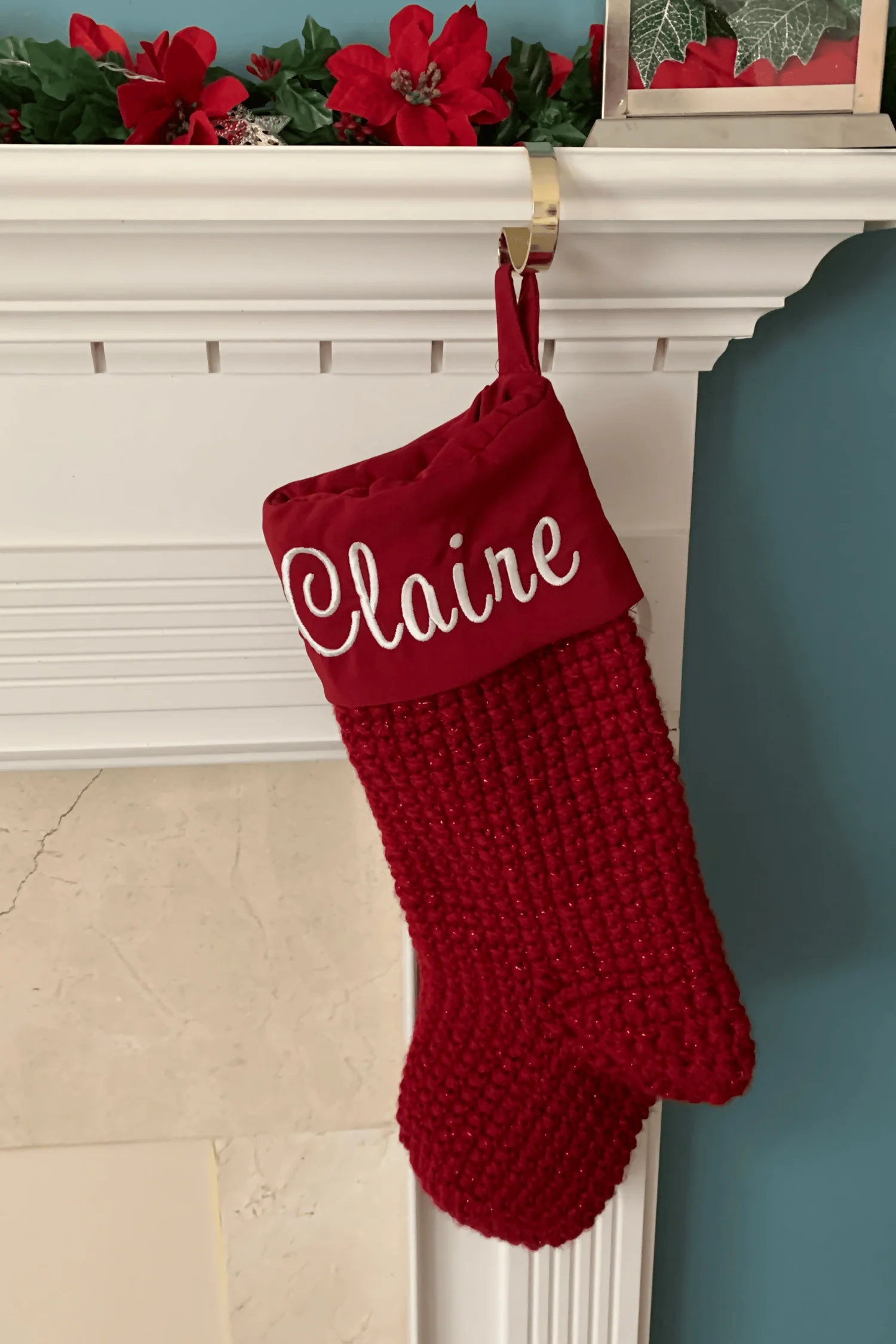 Rustic Wonderland Stocking (Crochet) - Image 2