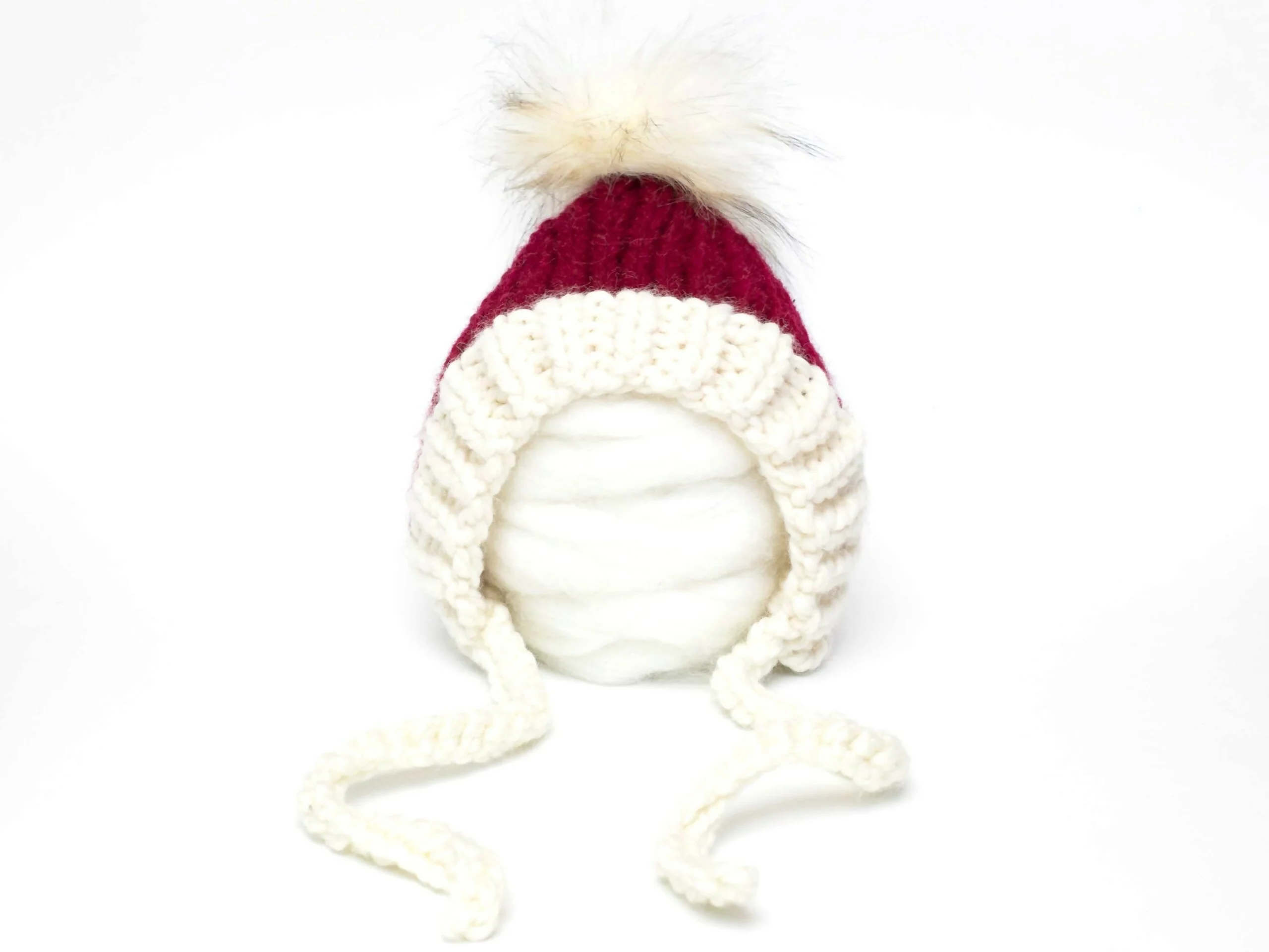 Santa Pixie Bonnet (Knit) - Image 3