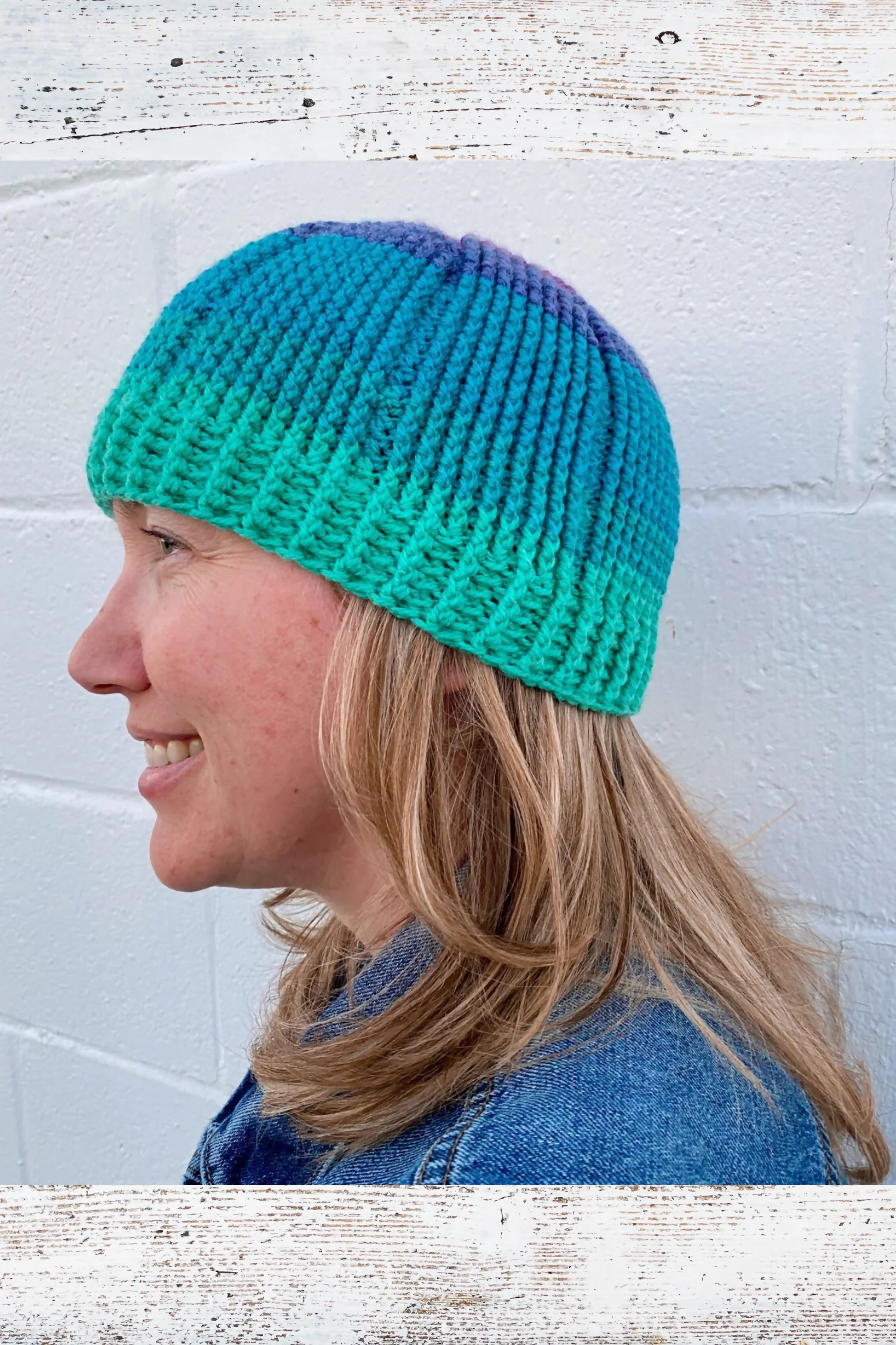 Self-Striping Simple Crochet Beanie (Crochet) - Image 3