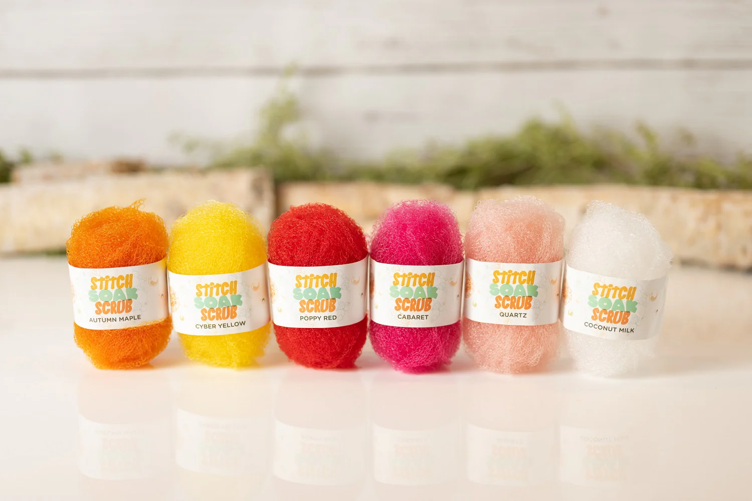 Stitch Soak Scrub™ Yarn Minis (Assorted 6 Pack) - Image 3
