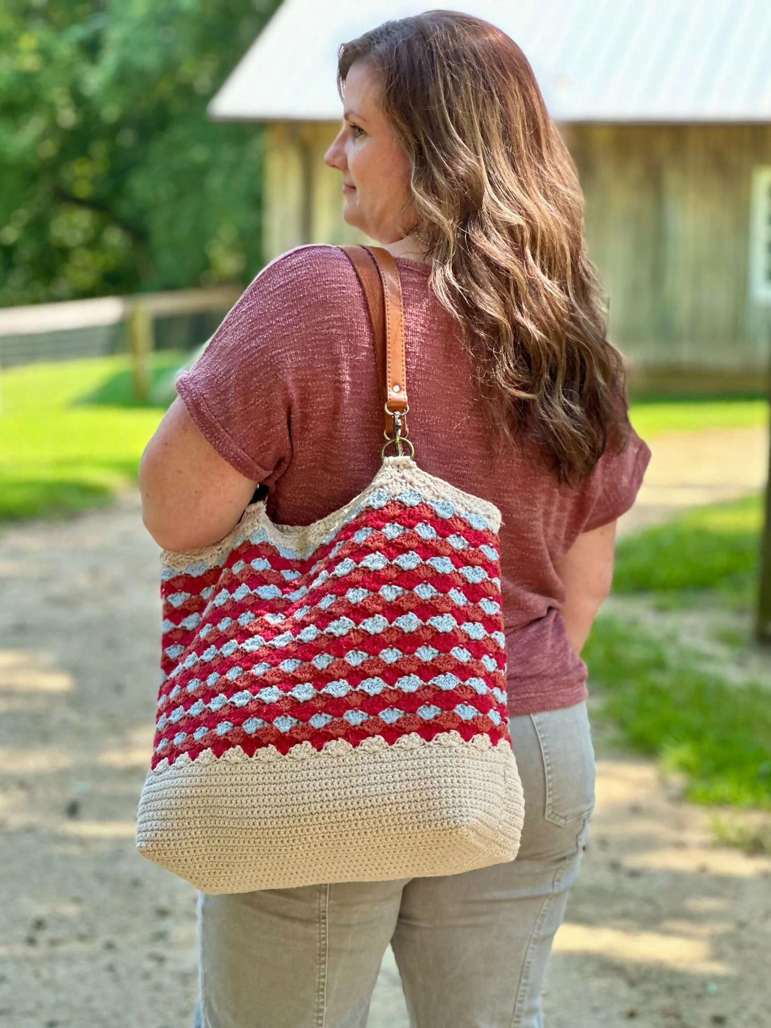 Summer Pop Crochet Tote (Crochet) - Image 3