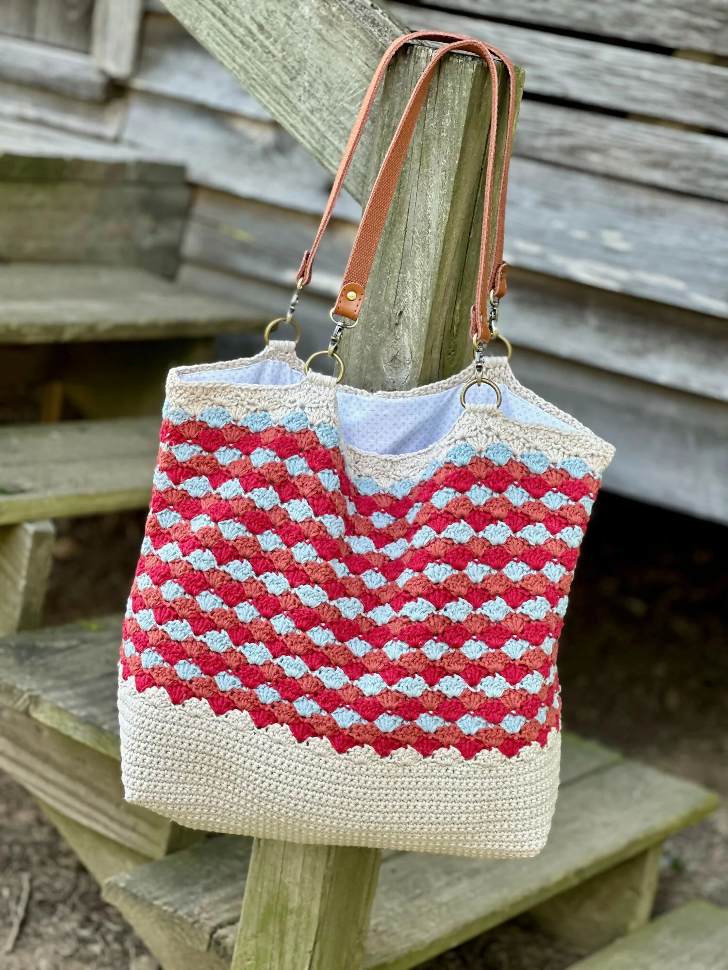 Summer Pop Crochet Tote (Crochet) - Image 6