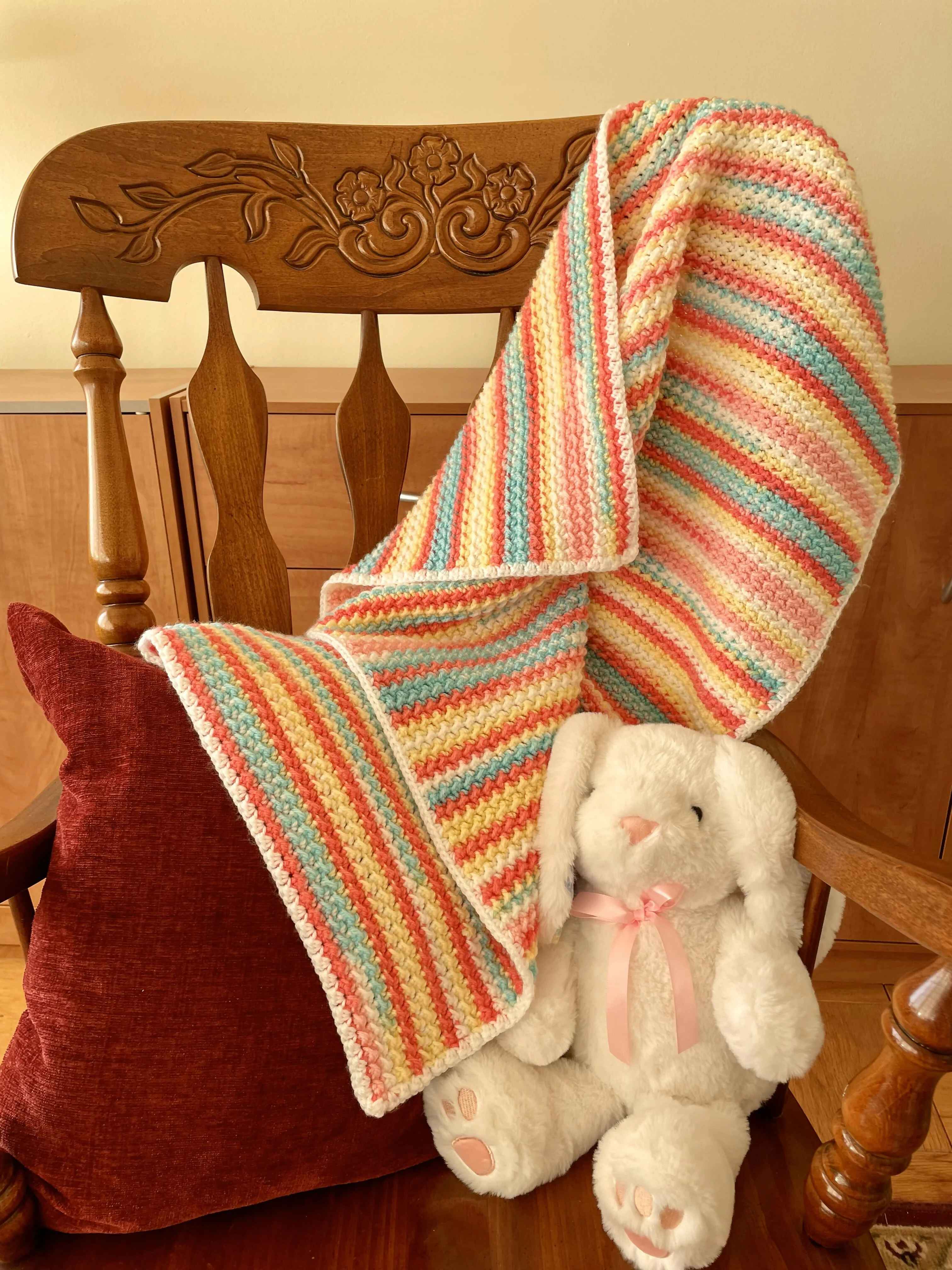 Sweet Roll Blanket (Crochet) - Image 2