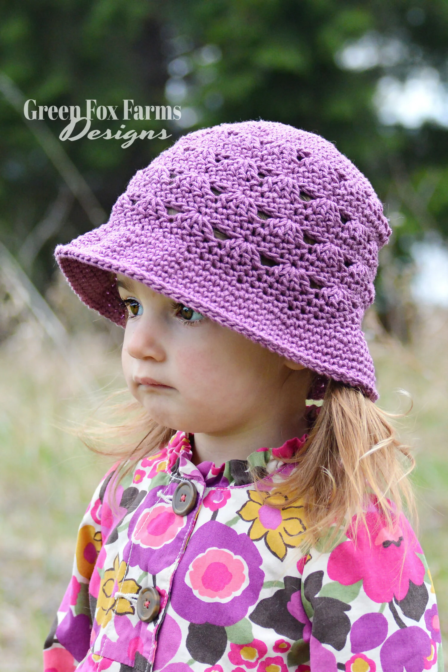 Sweet Stripes Sun Hat (Crochet) - Image 4
