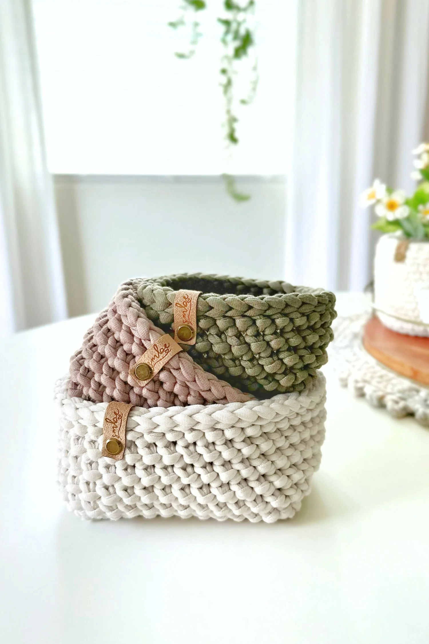 The Boxy Basket (crochet) - Image 2