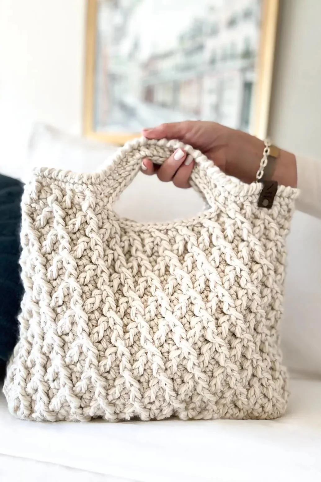 The Marlowe Crochet Tote (Crochet)