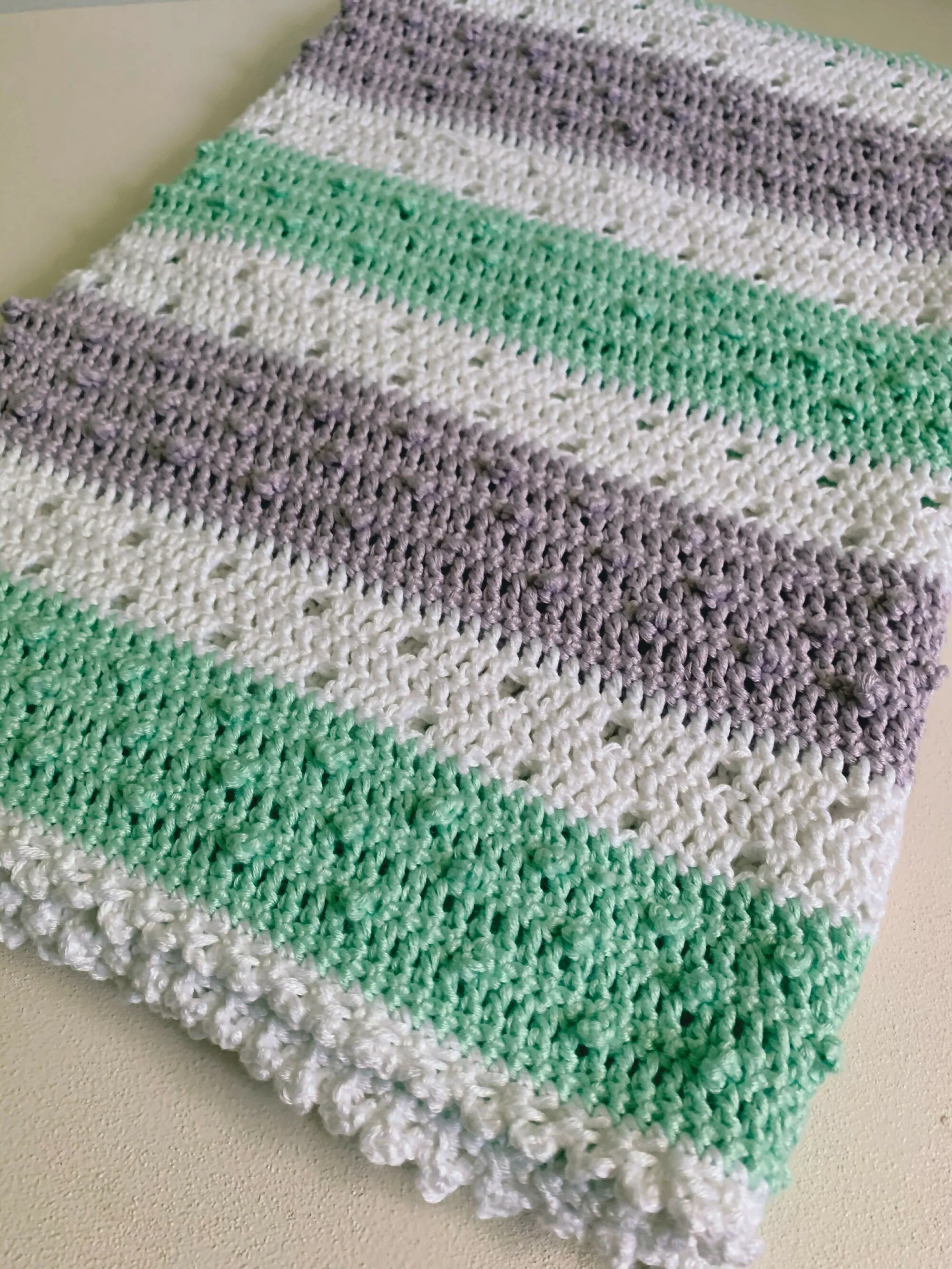 The Pretty Picot Baby Blanket (Crochet) - Image 2