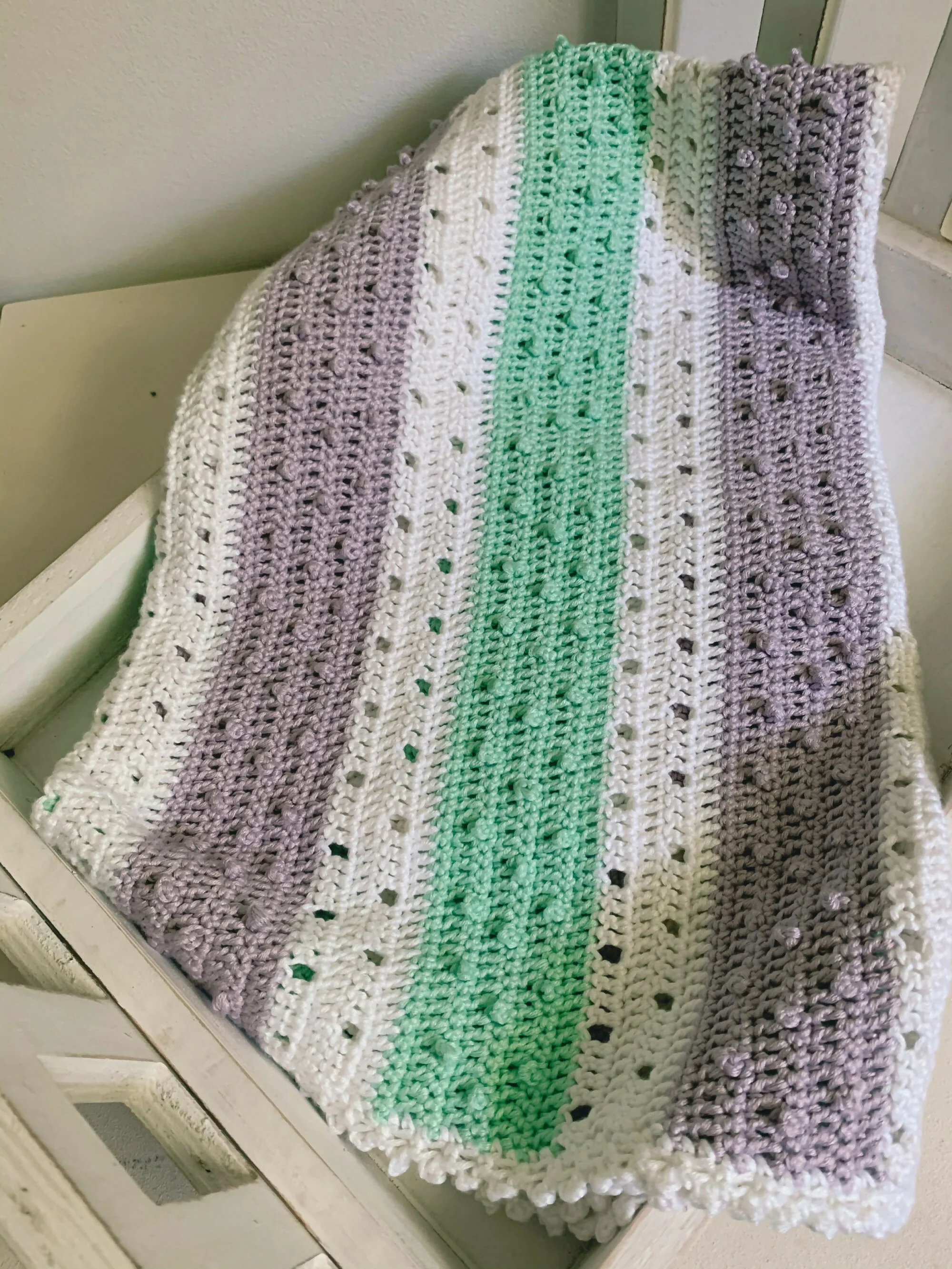 The Pretty Picot Baby Blanket (Crochet) - Image 3