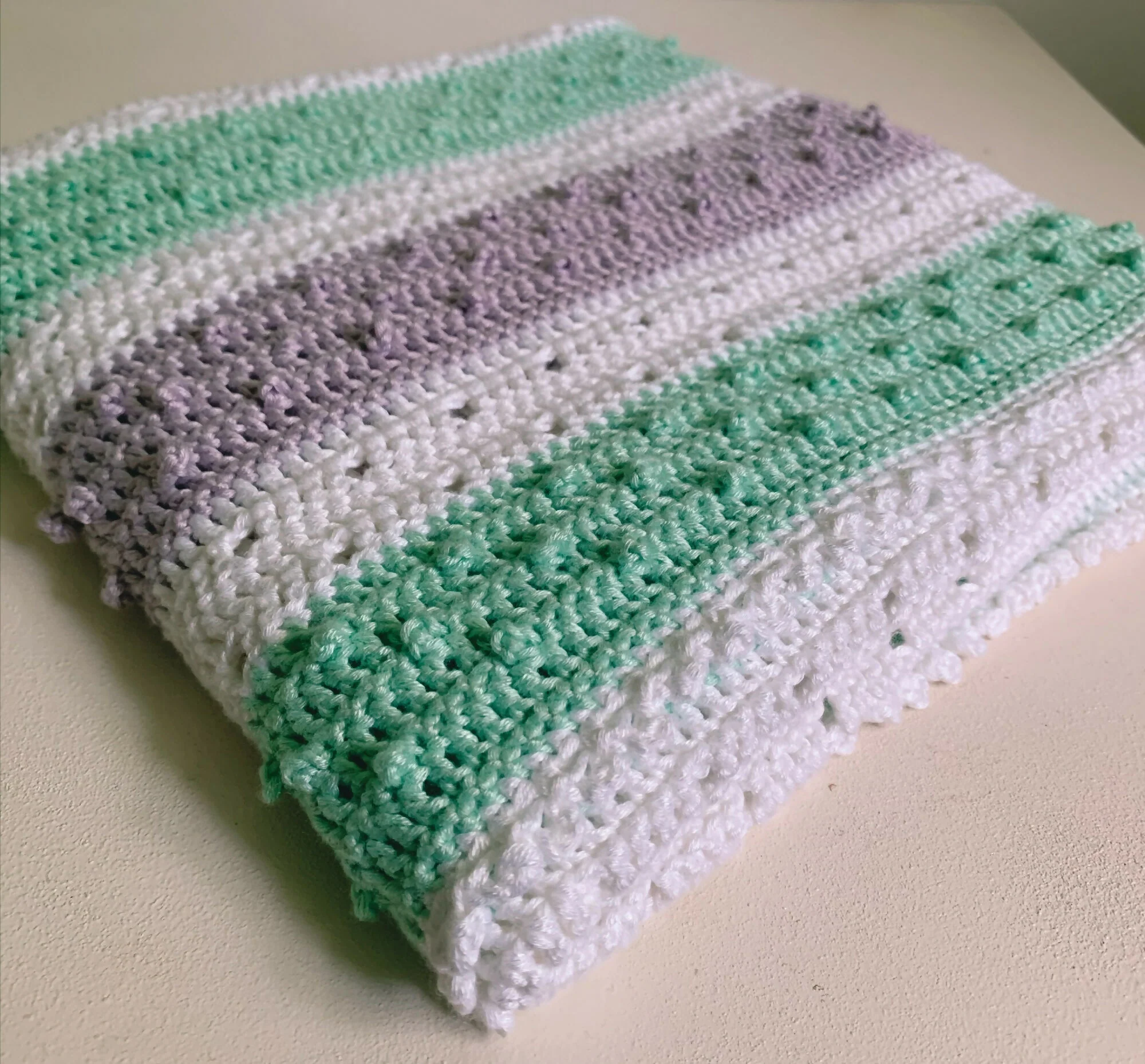 The Pretty Picot Baby Blanket (Crochet) - Image 6