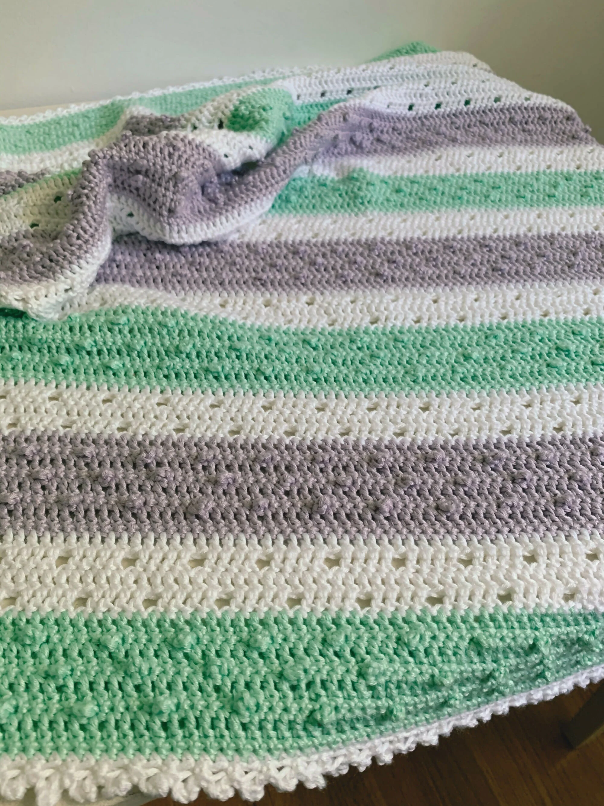 The Pretty Picot Baby Blanket (Crochet) - Image 8