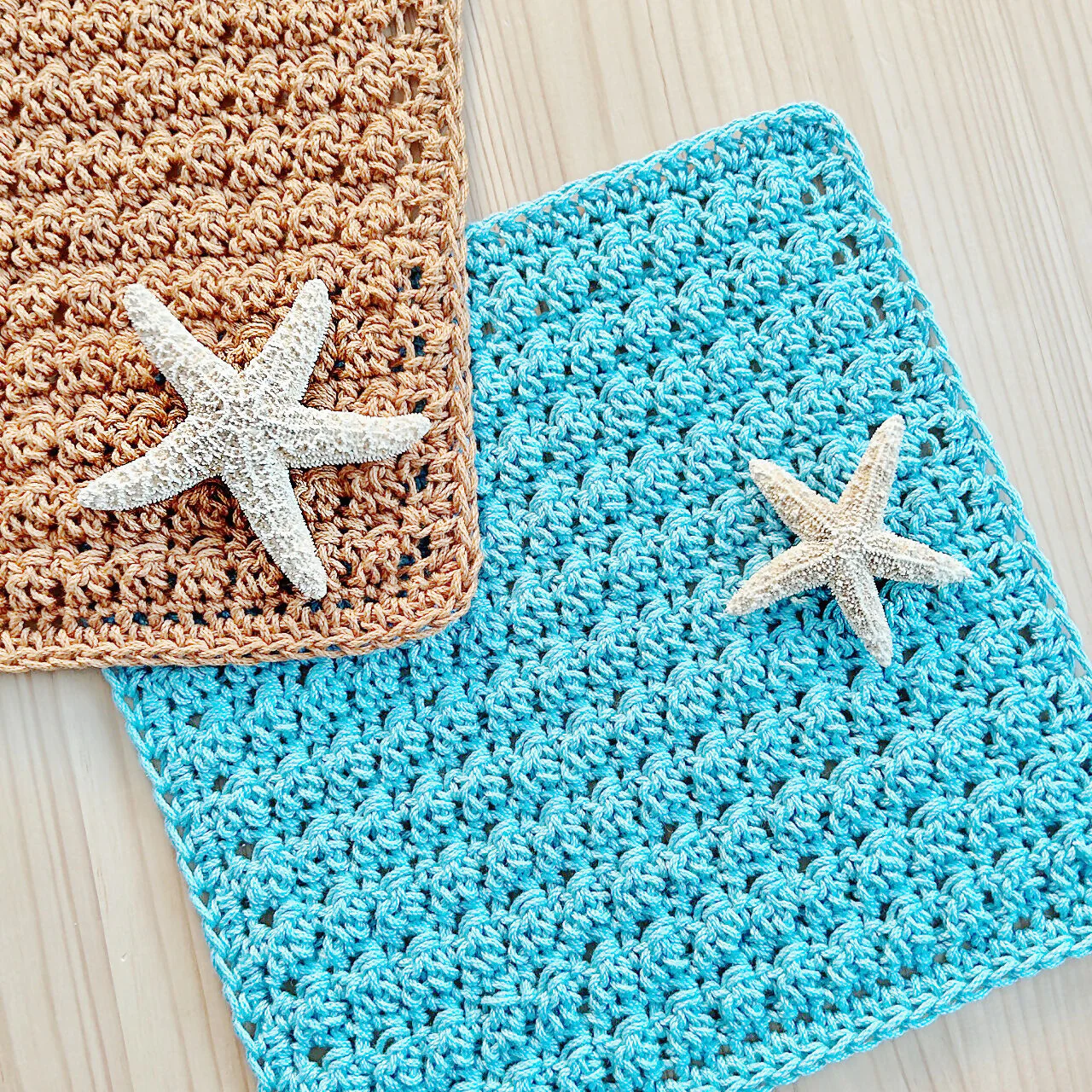 The Sea Star Venice Washcloth (Crochet) - Image 3