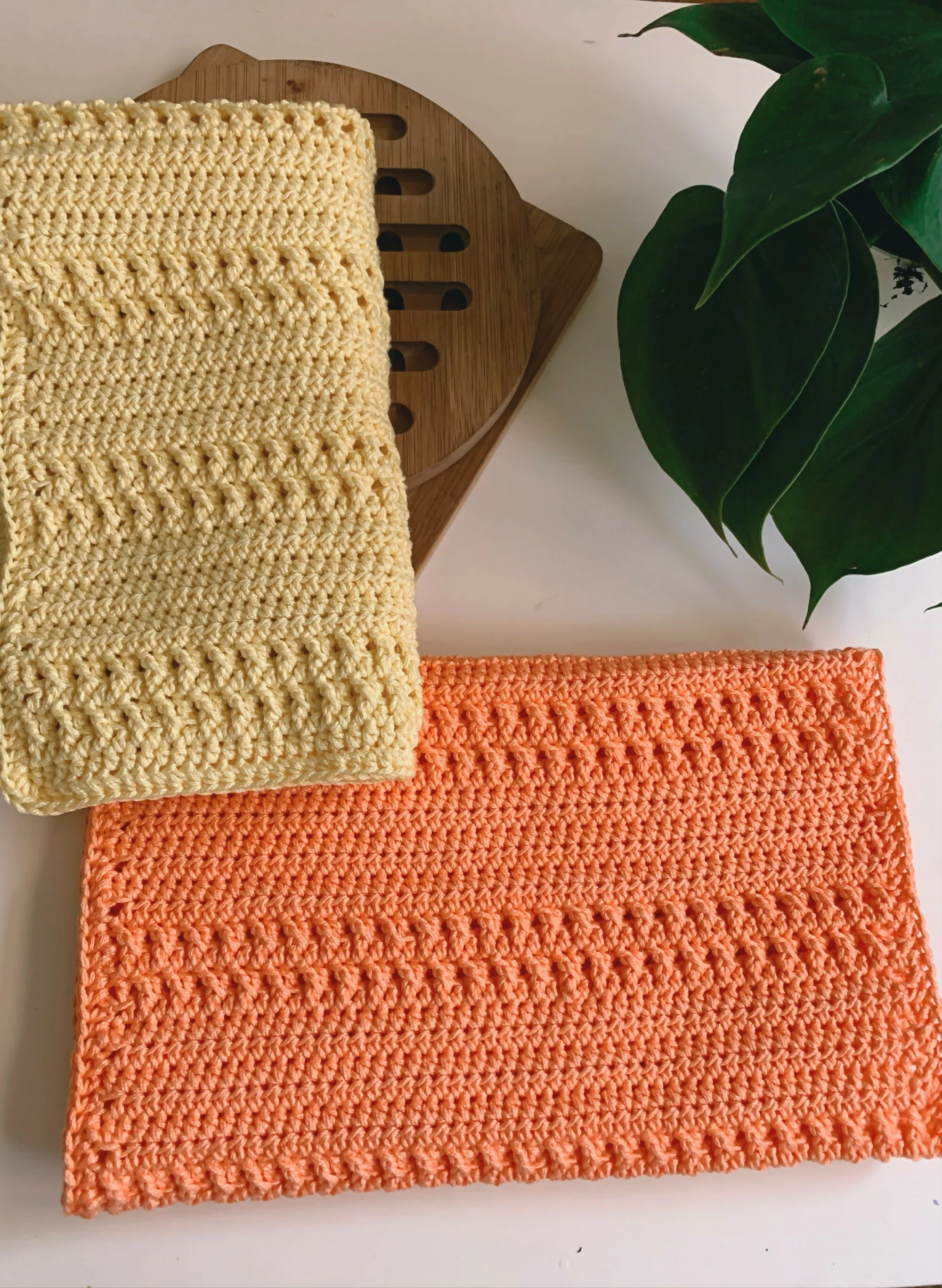 The Summer Ridges Dish Towel (Crochet) - Image 3