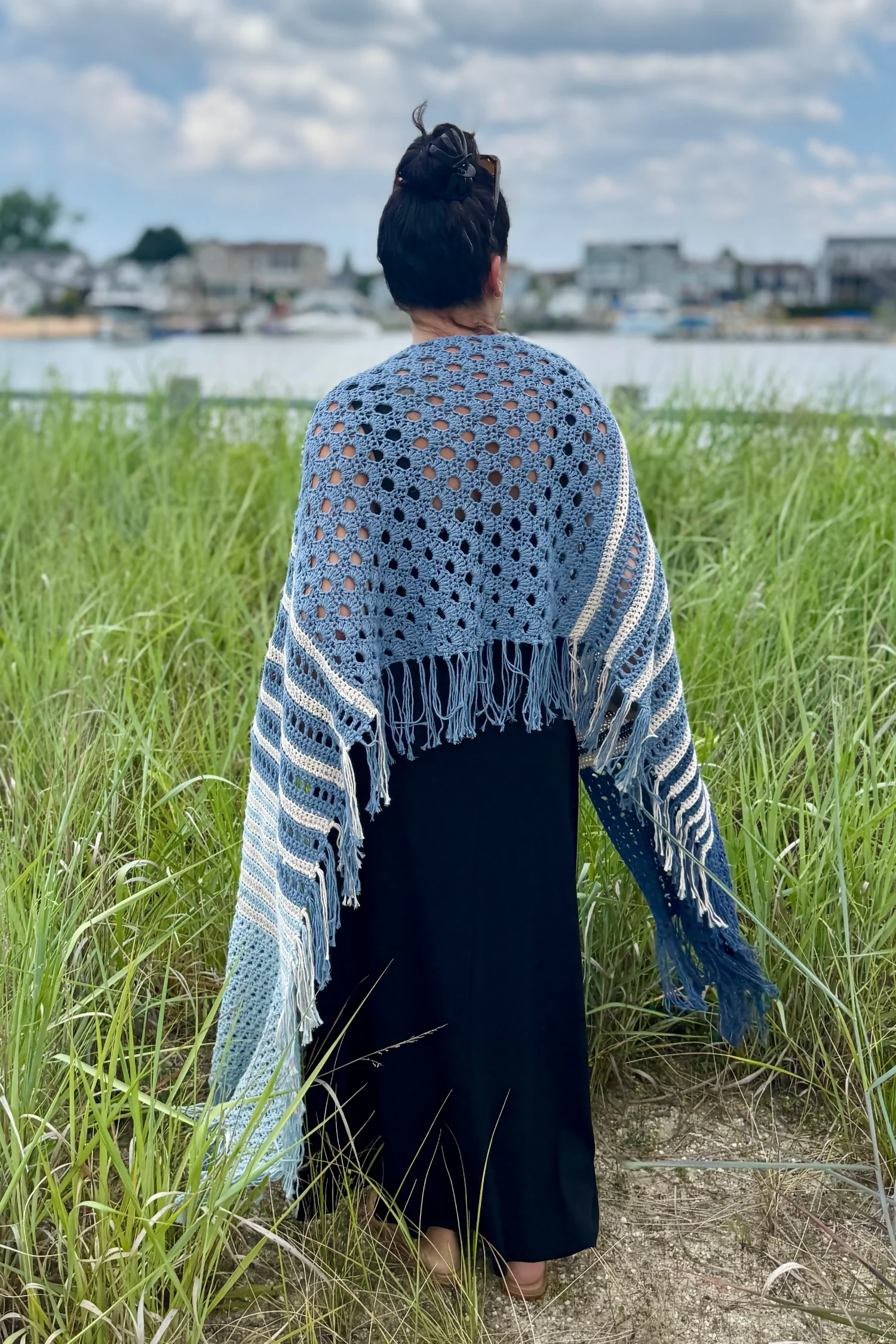 Tide And Texture Wrap (Crochet) - Image 2