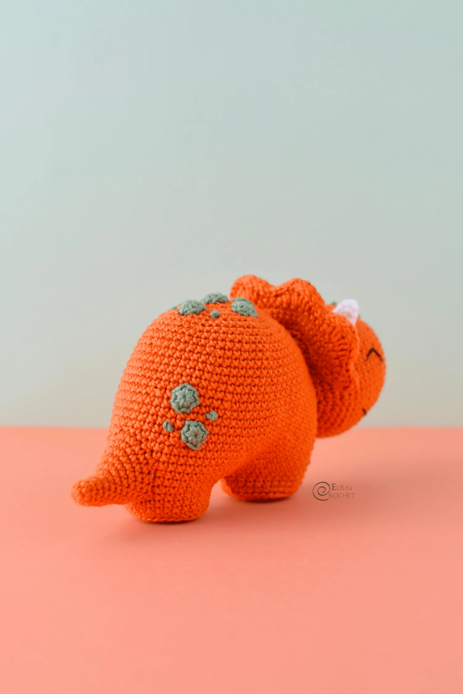 Trevor the Triceratops (Crochet) - Image 3