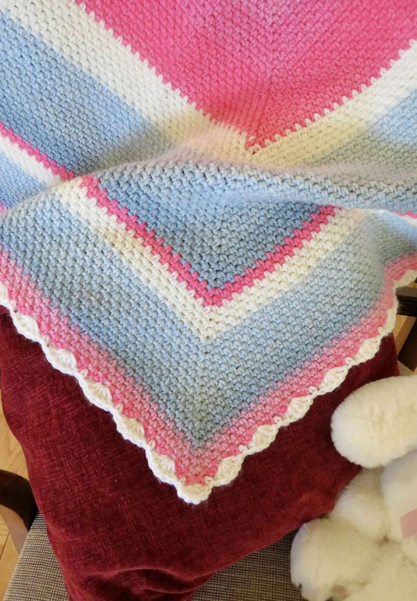 Unicorn Dreams Mandala Baby Blanket (Crochet) - Image 2