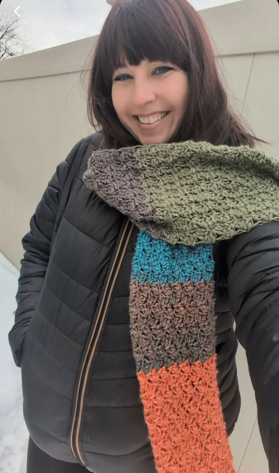 Woodland Scarf (Crochet) - Image 3