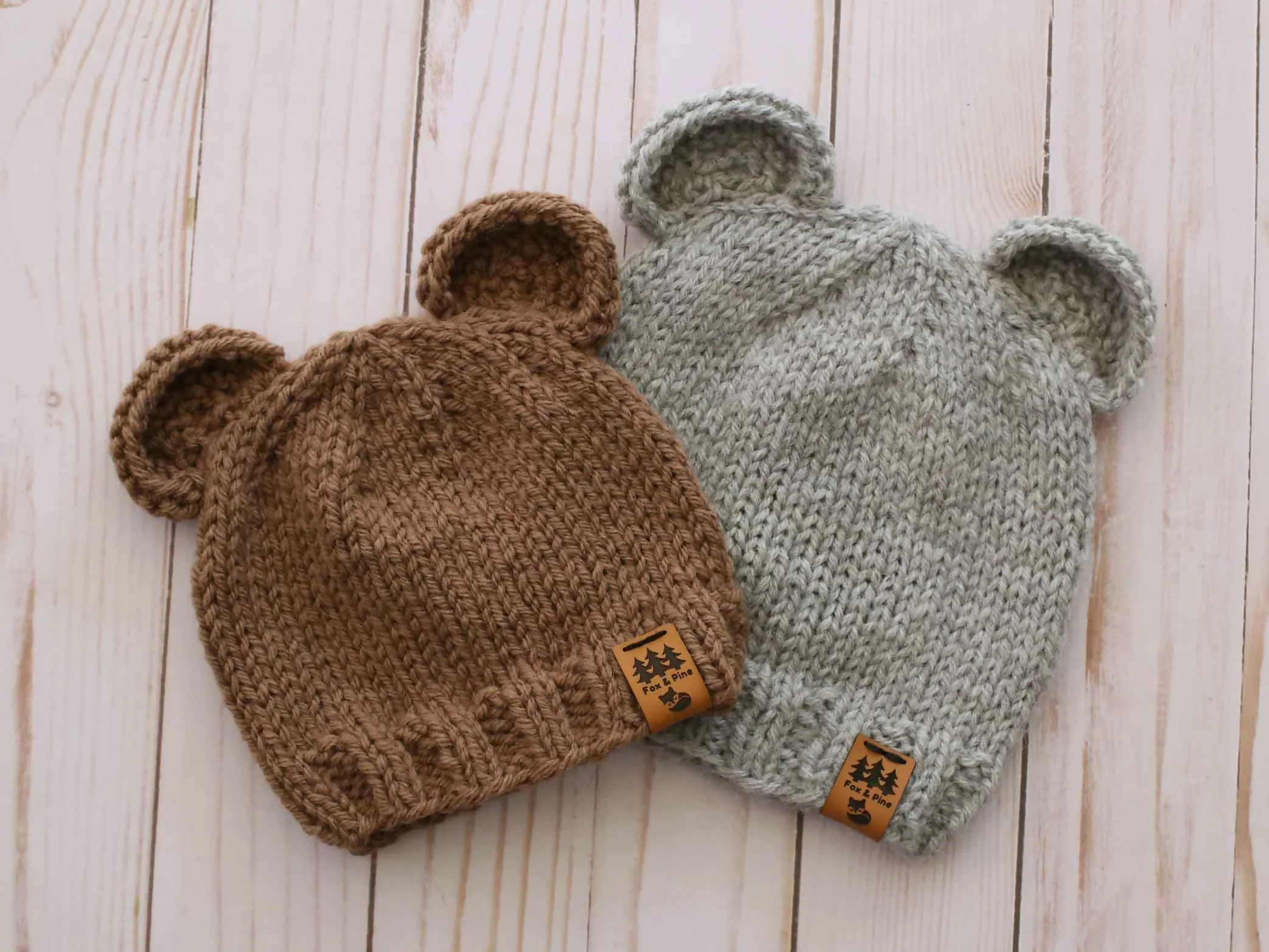 Wool Bear Ears Hat (Knit) - Image 5