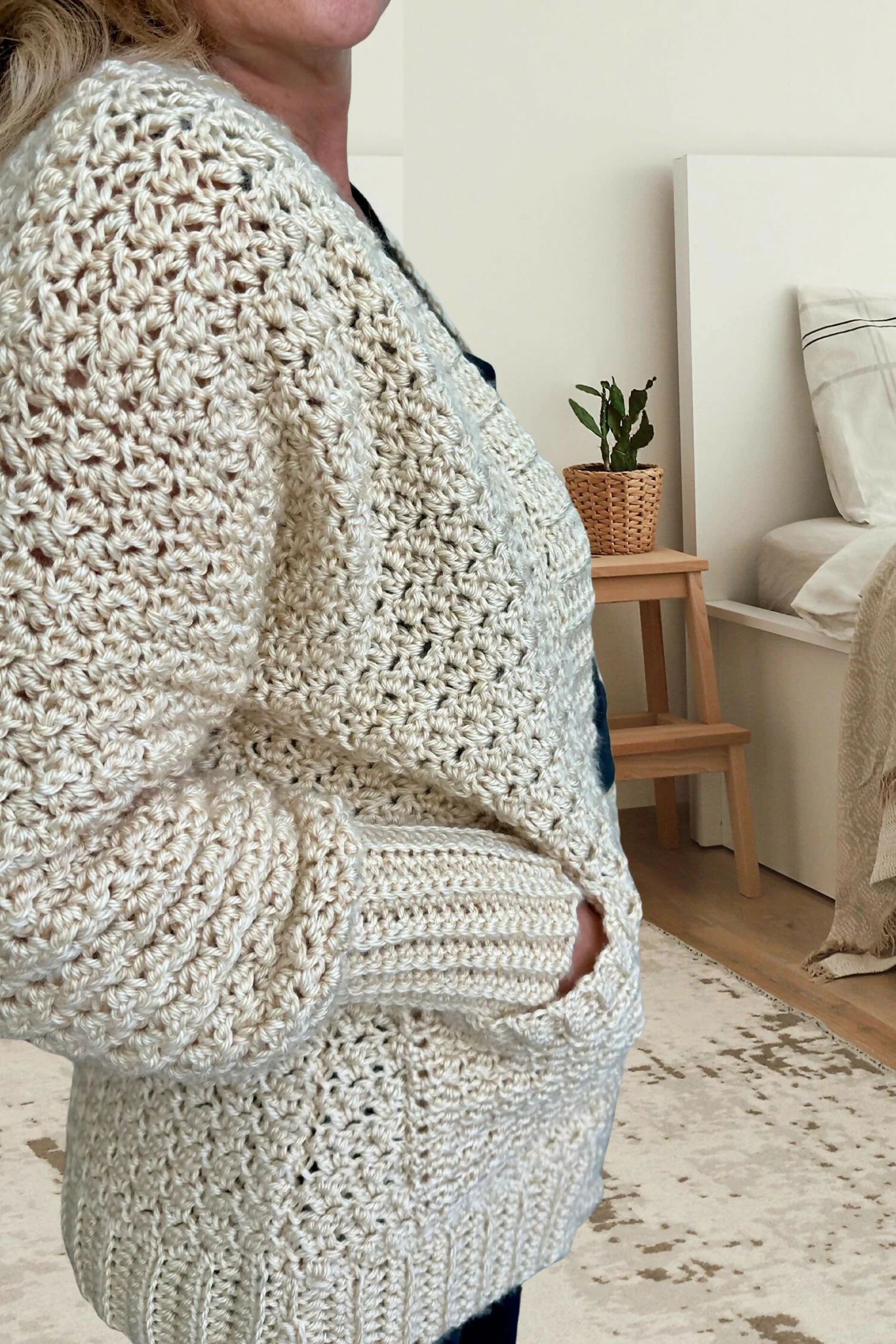 Wrenley Oversized Cardi (Crochet) - Image 2