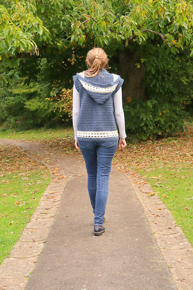 Your Dusk Hooded Vest (Crochet) - Image 4